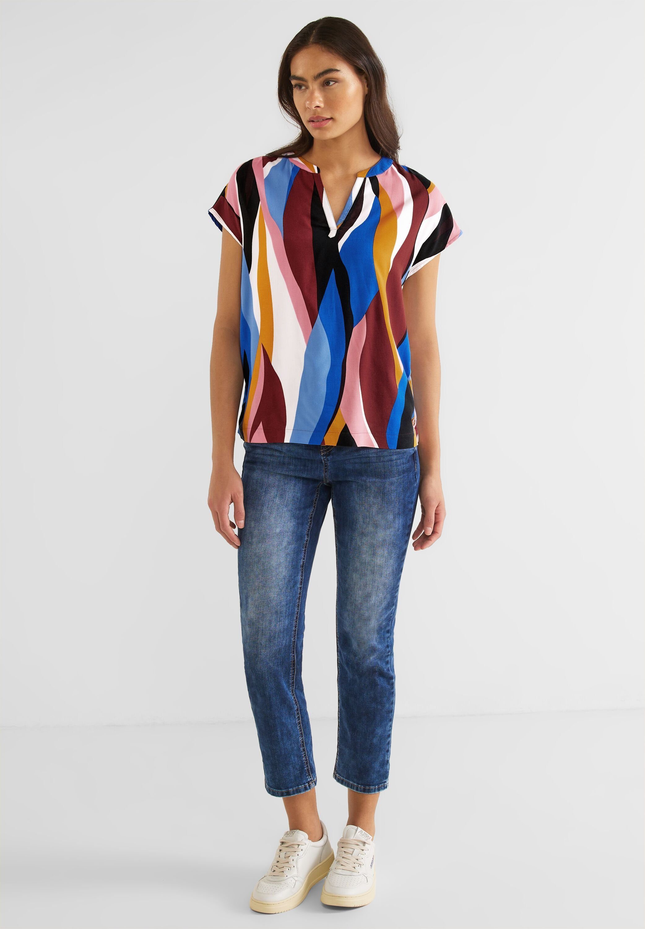 STREET ONE Kurzarmbluse