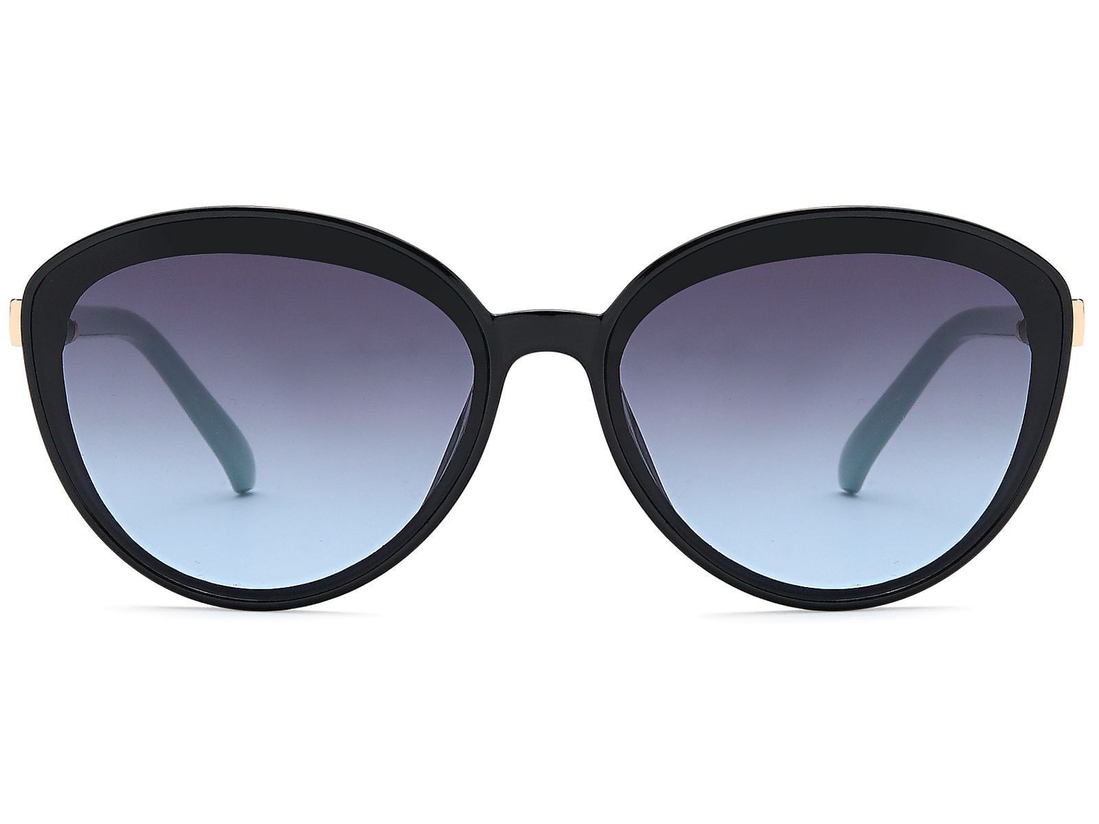 styleBREAKER Sonnenbrille Ovale Sonnenbrille - filigraner Kunststoff Rahmen günstig online kaufen