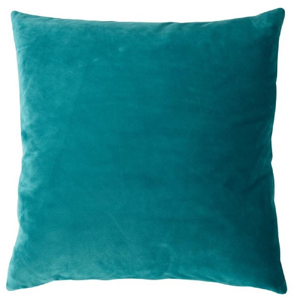 PAD Dekoobjekt Kissenhülle Samt Smooth Emerald Grün (50x50cm) günstig online kaufen