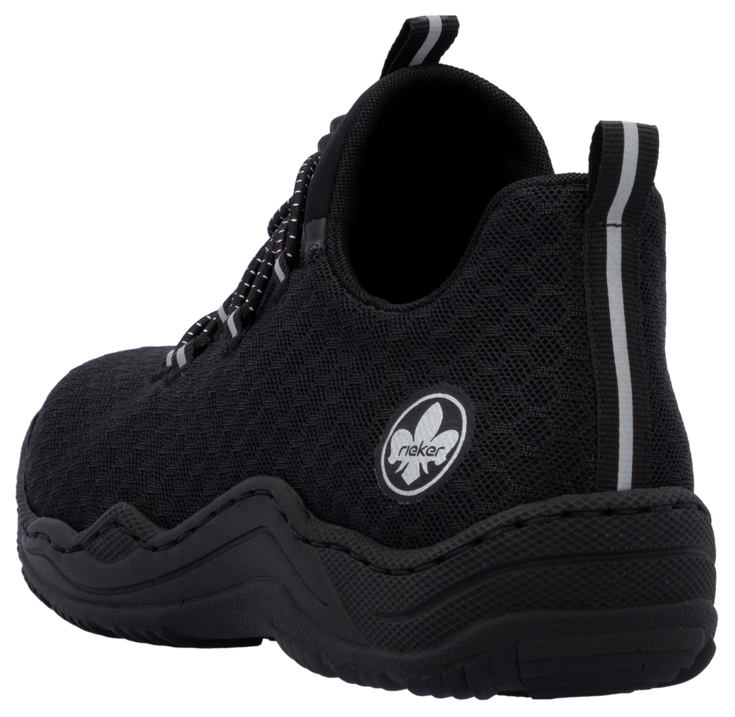 Rieker Slip-On Sneaker Outdoor Schuh, Schlupfschuh, Slipper mit praktischem Schnellverschluss