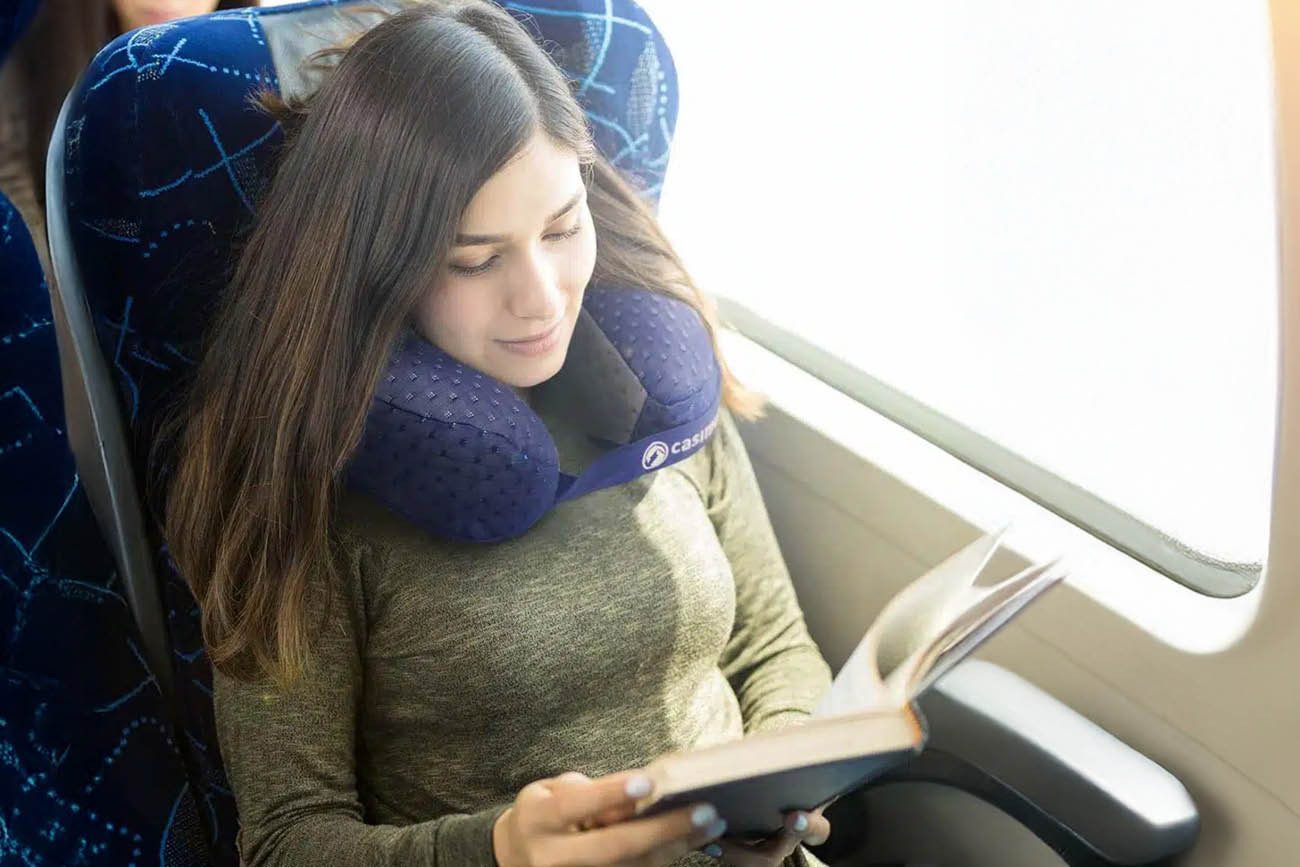 casimum Reisekissen Nackenhörnchen RELAX aus Memory Schaum, stützend und be günstig online kaufen