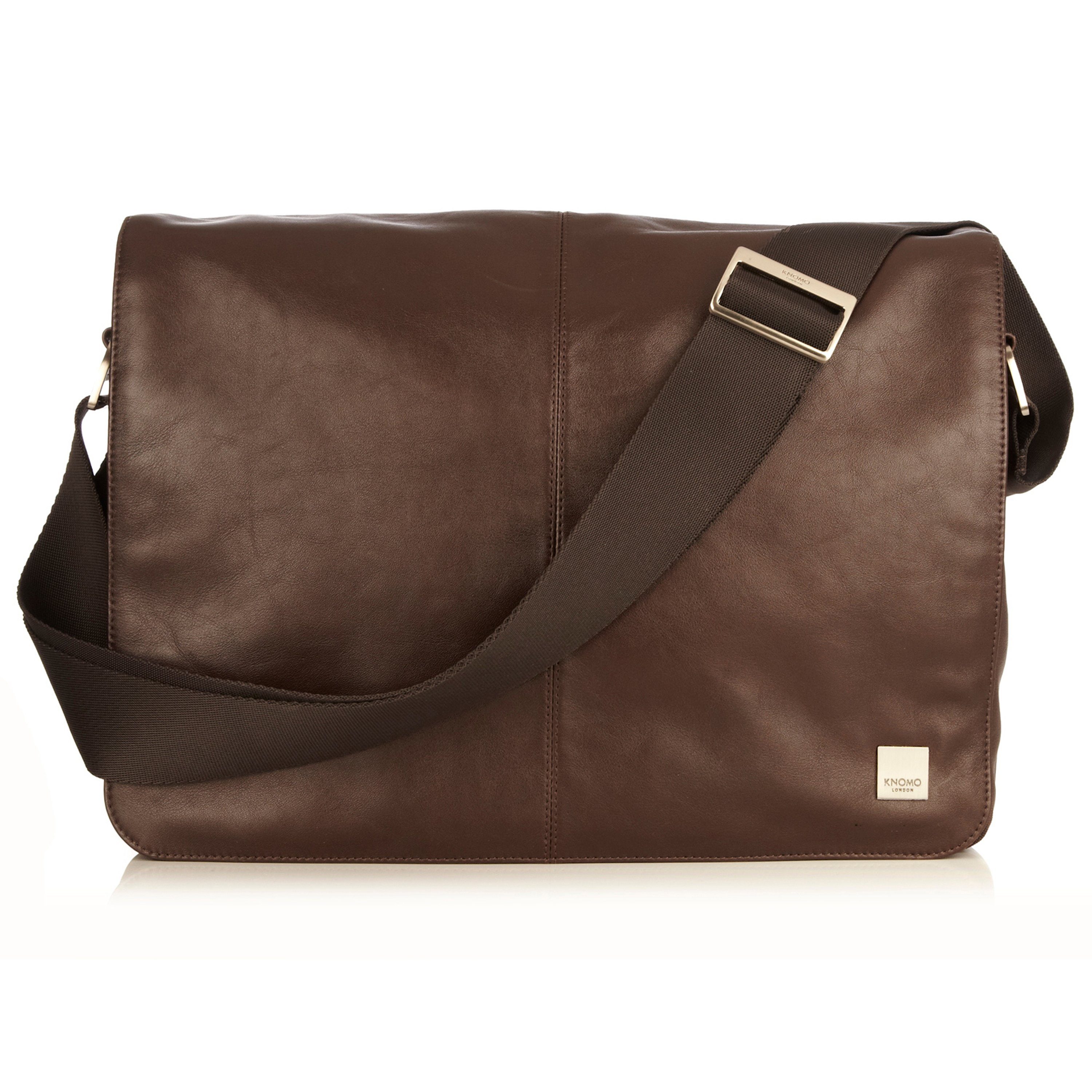 Knomo Messenger Bag »Brompton«, Leder, Ausstattung Tasche(n) innen