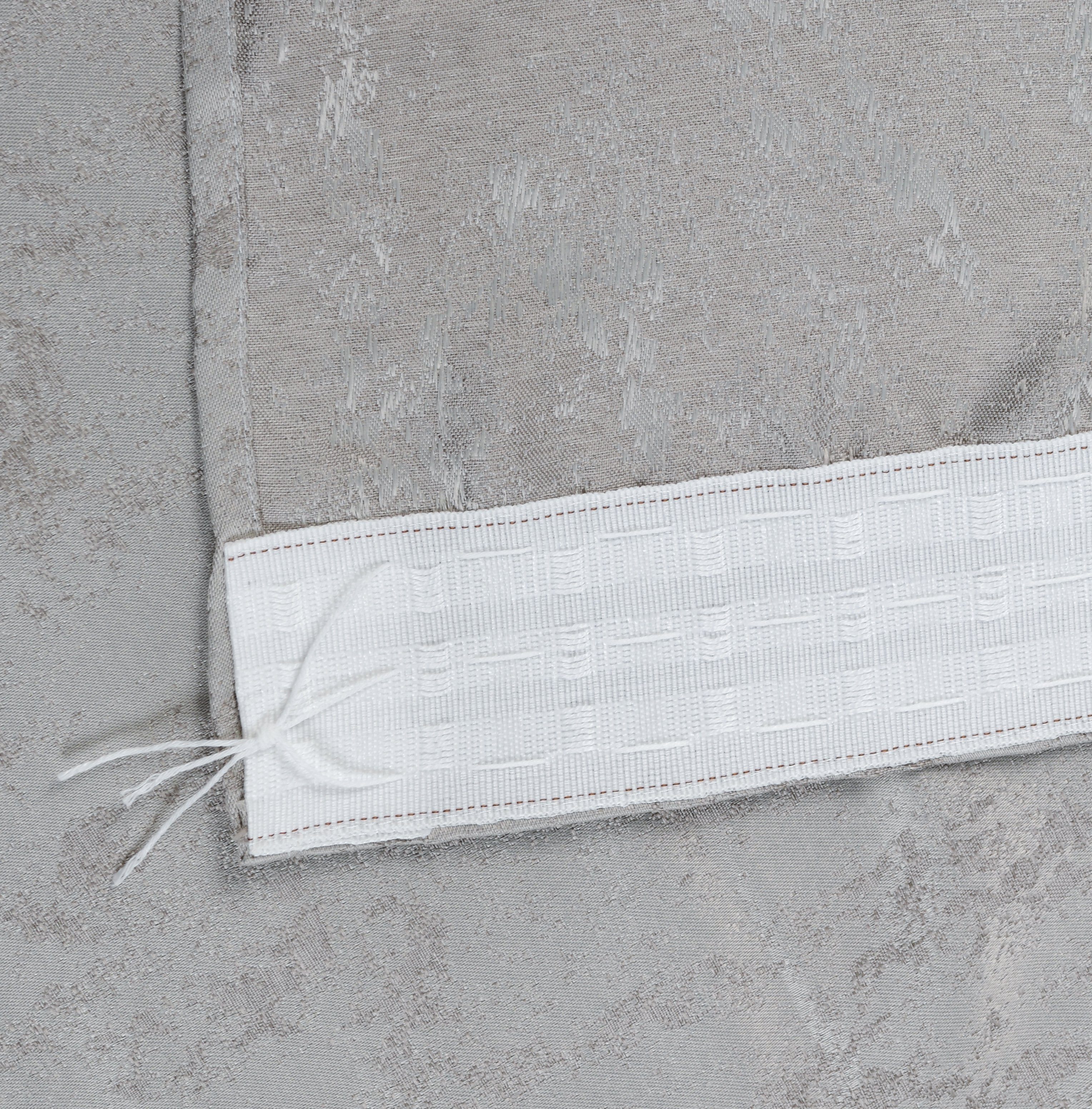 Brilliant Gardine / Jacquard / Meliert / Kräuselband & Öse / 140x245cm, Krä günstig online kaufen