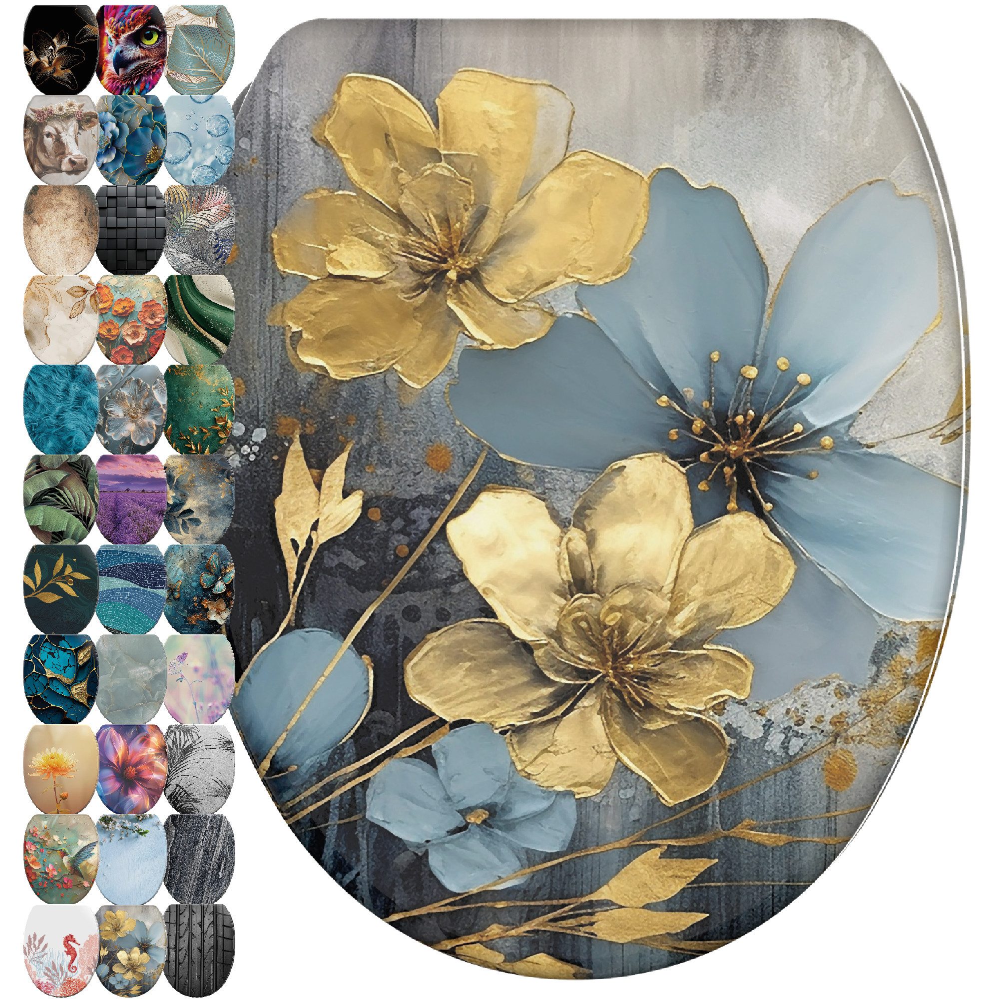 Sanilo WC-Sitz mit Absenkautomatik & Top Fix in vielen Designs, hochwertig, günstig online kaufen