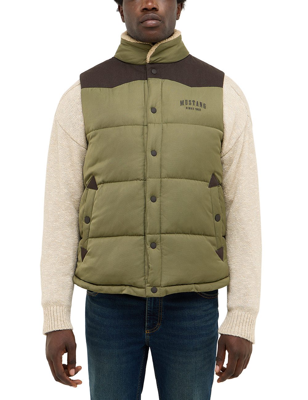 MUSTANG Kurzweste Herren Style Dublin günstig online kaufen