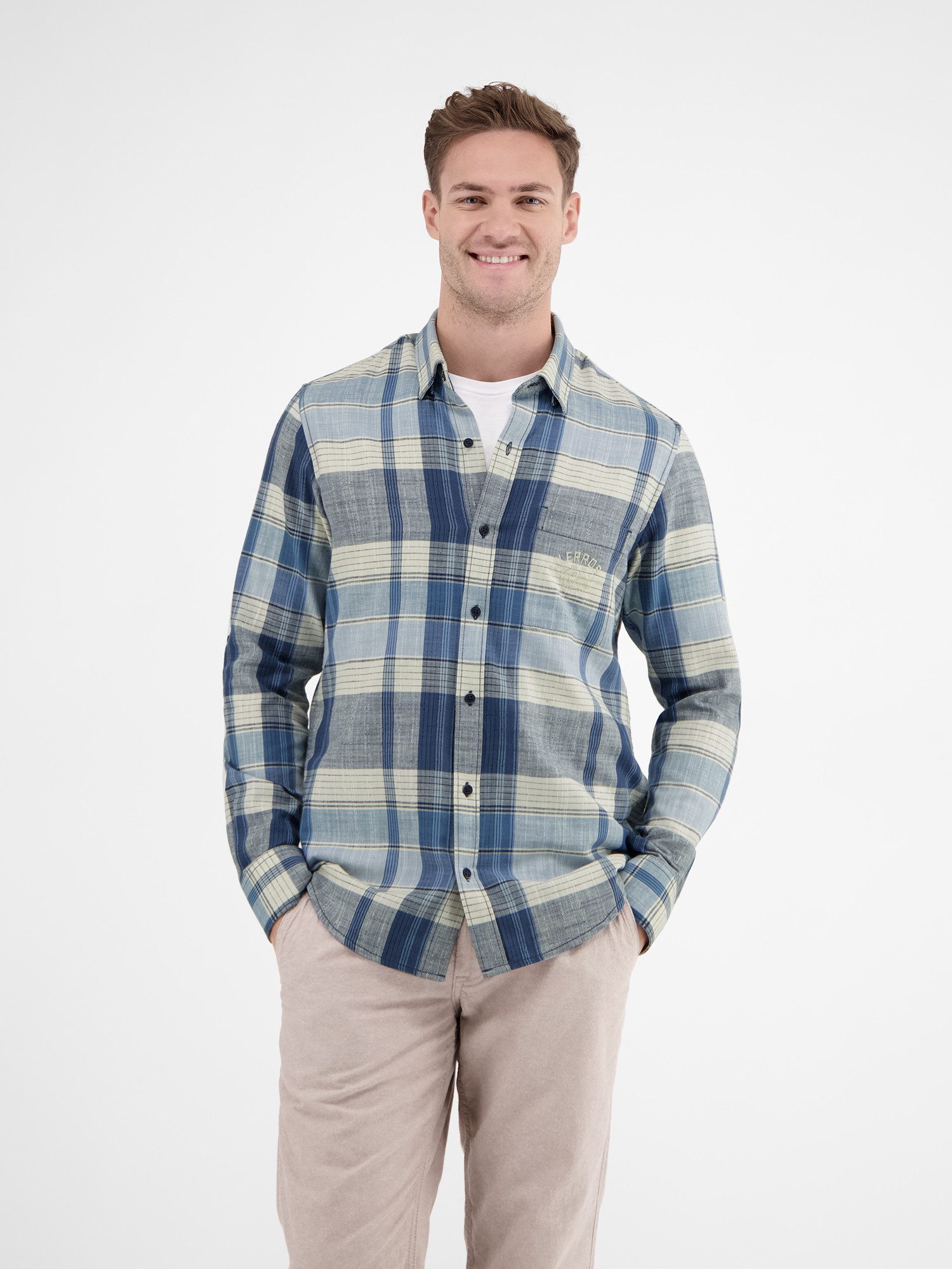 LERROS Karohemd LERROS Karohemd für Herren günstig online kaufen