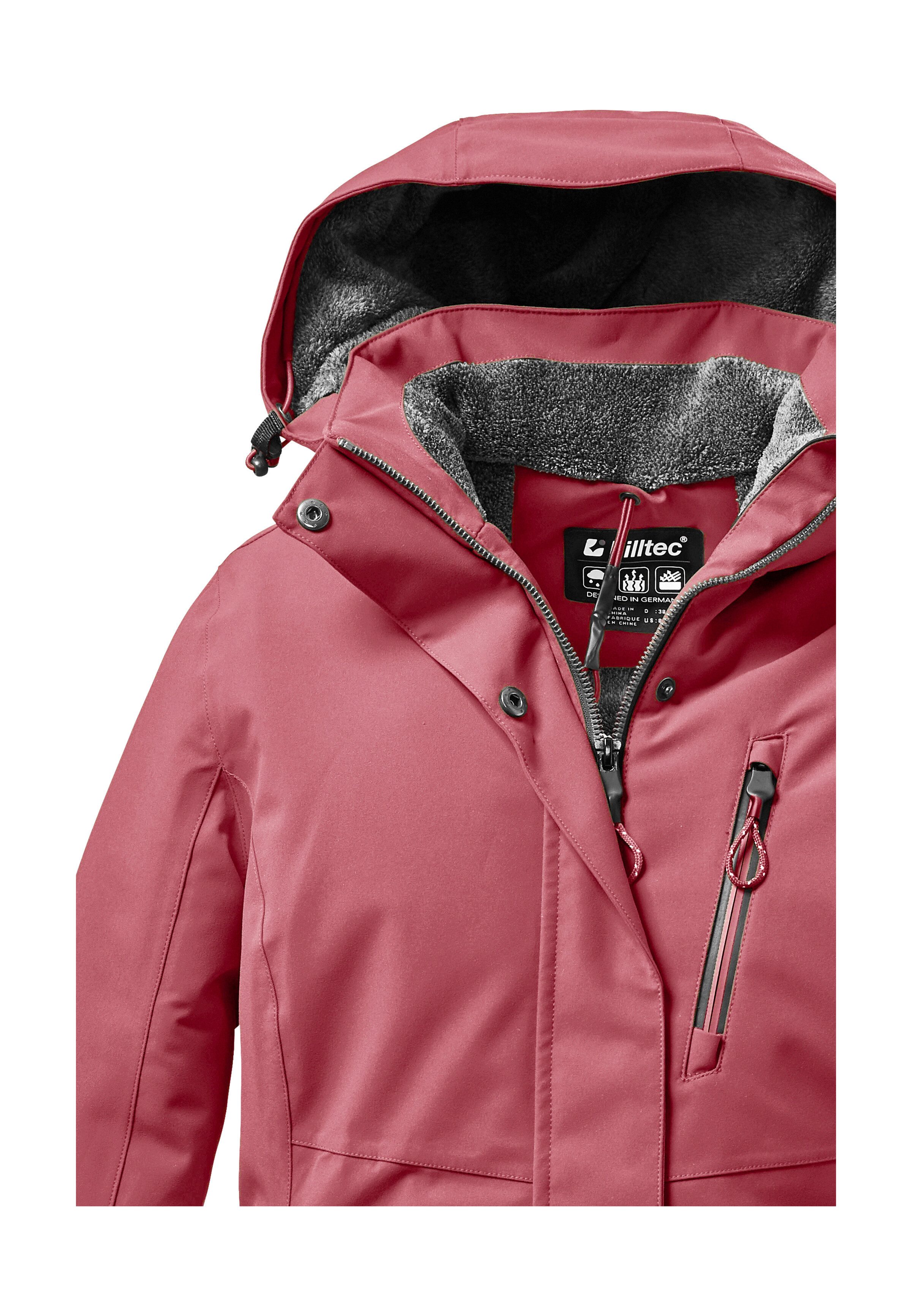 Killtec Outdoorjacke KOW 140 WMN JCKT Wasserdichte Damenjacke, atmungsaktiv, abnehmbare Kapuze – Bild 3 von 5