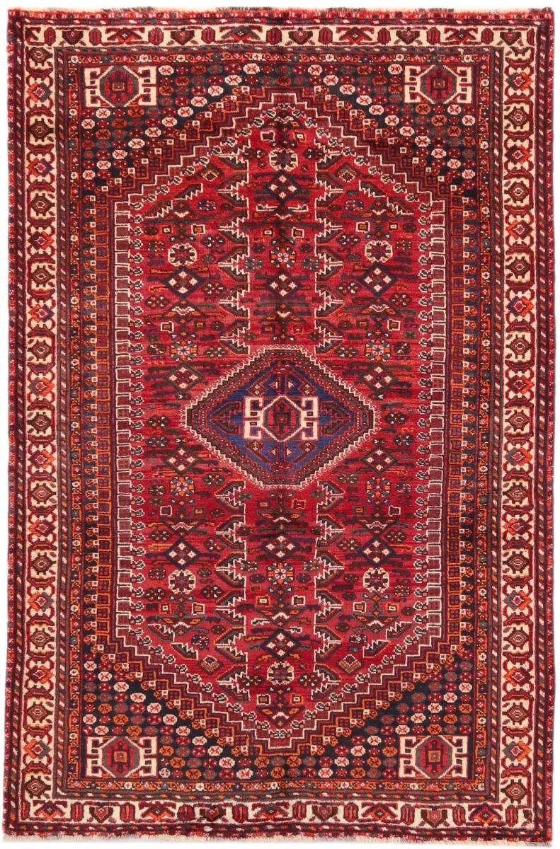 Orientteppich Shiraz 161x251 Handgeknüpfter Orientteppich / Perserteppich, Nain Trading, rechteckig, Höhe: 10 mm