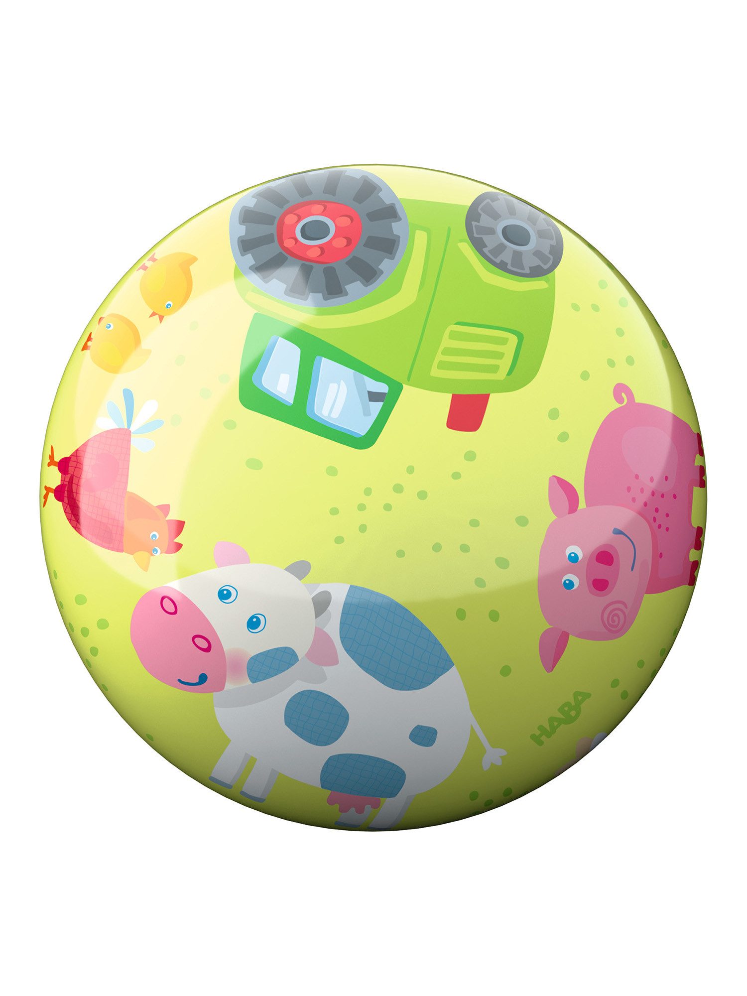 Haba Spielball Bauernhof & Fahrzeuge (2-St), unisex neutral