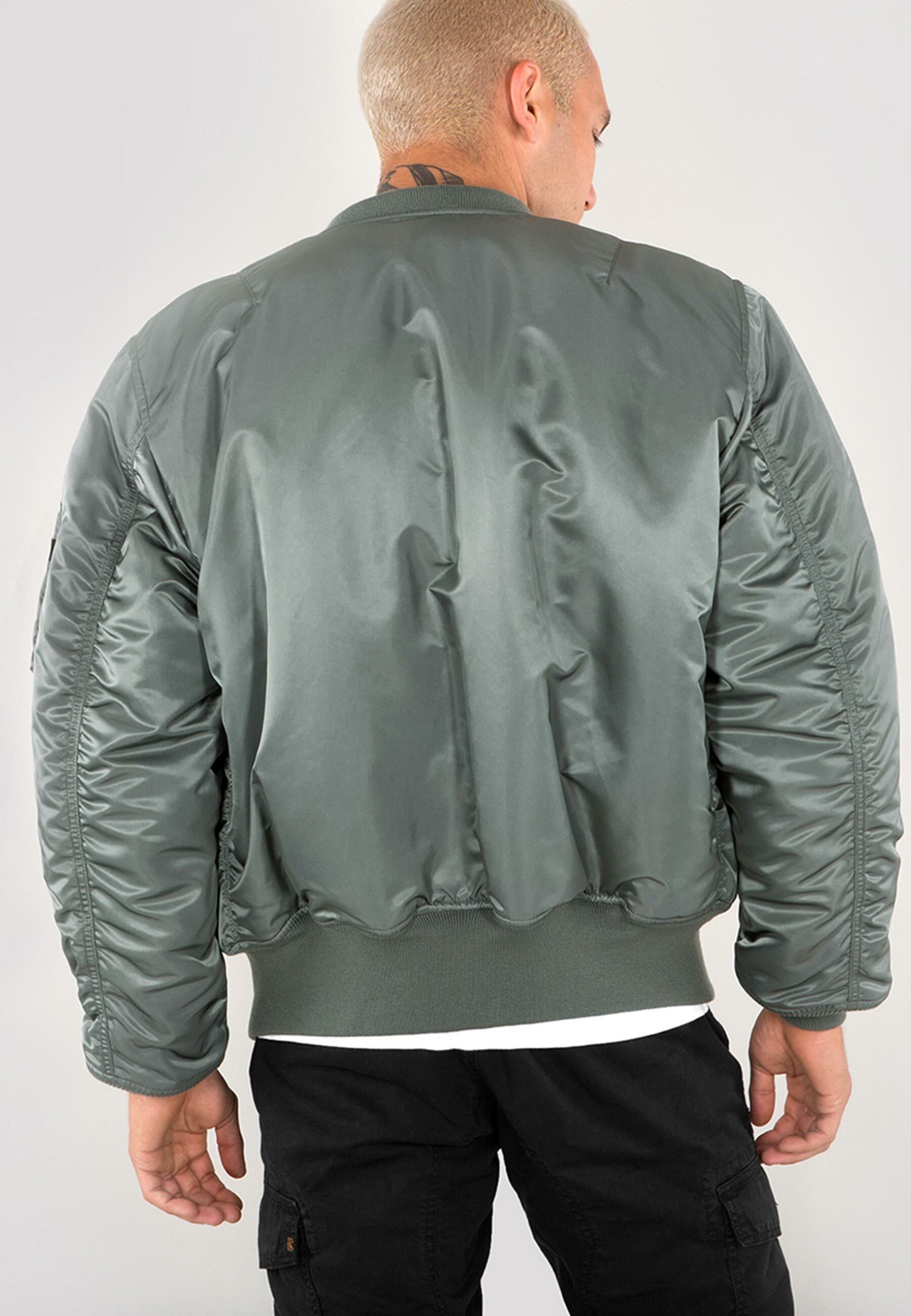 Industries Alpha Flight Industries Bomber Jackets & (HERITAGE) Bomberjacke - Men MA-1 vintage Alpha green