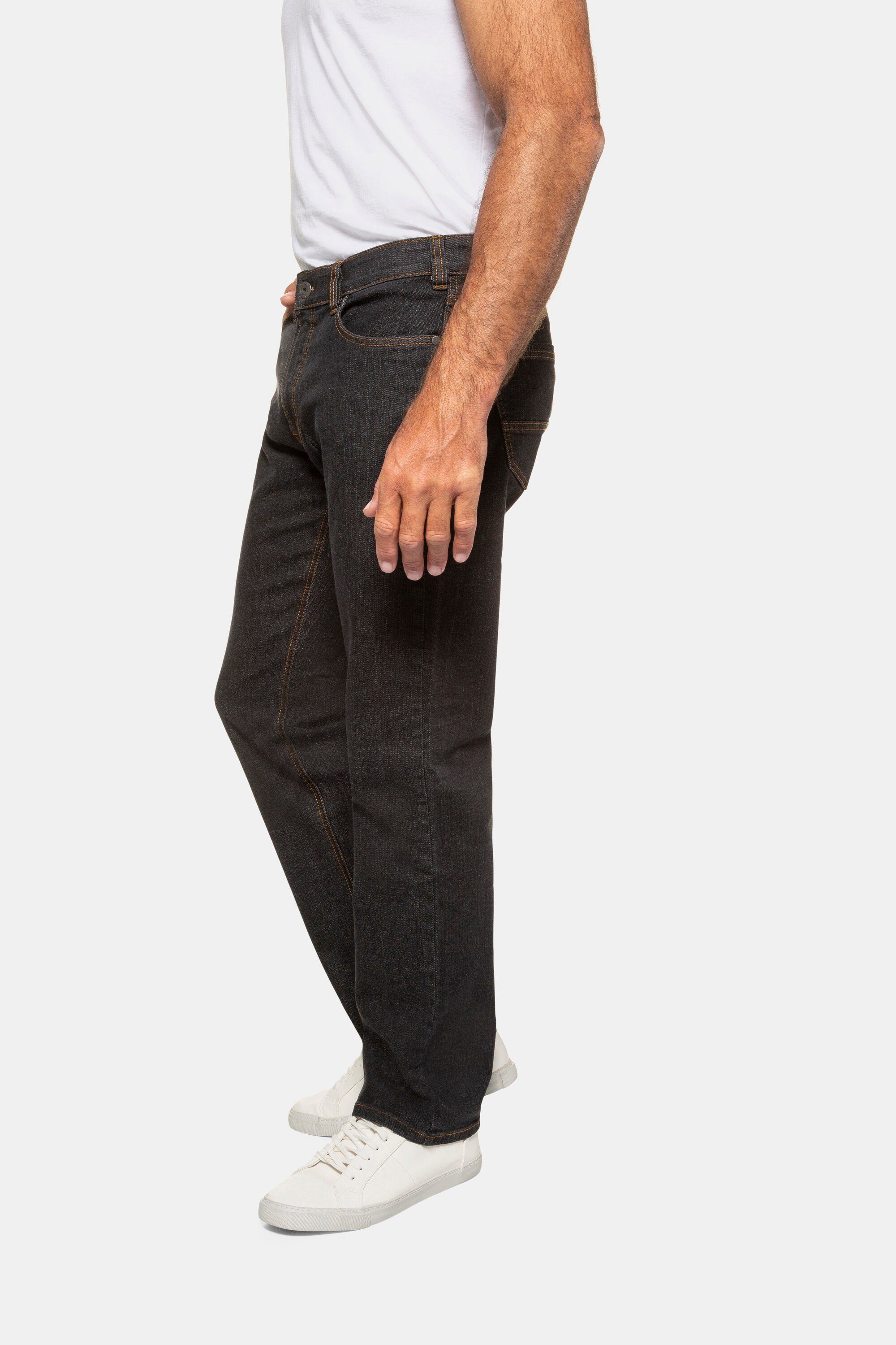 black Fit JP1880 5-Pocket Cargohose elastischer Jeans Komfortbund Regular
