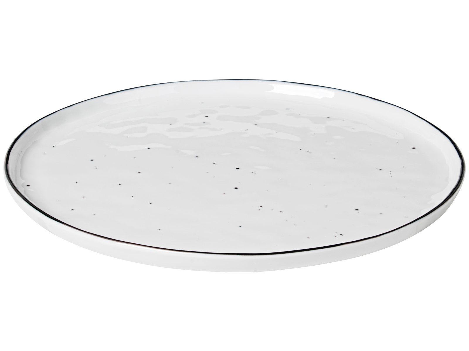 Broste Copenhagen Speiseteller SALT DOTS Speiseteller 28 cm