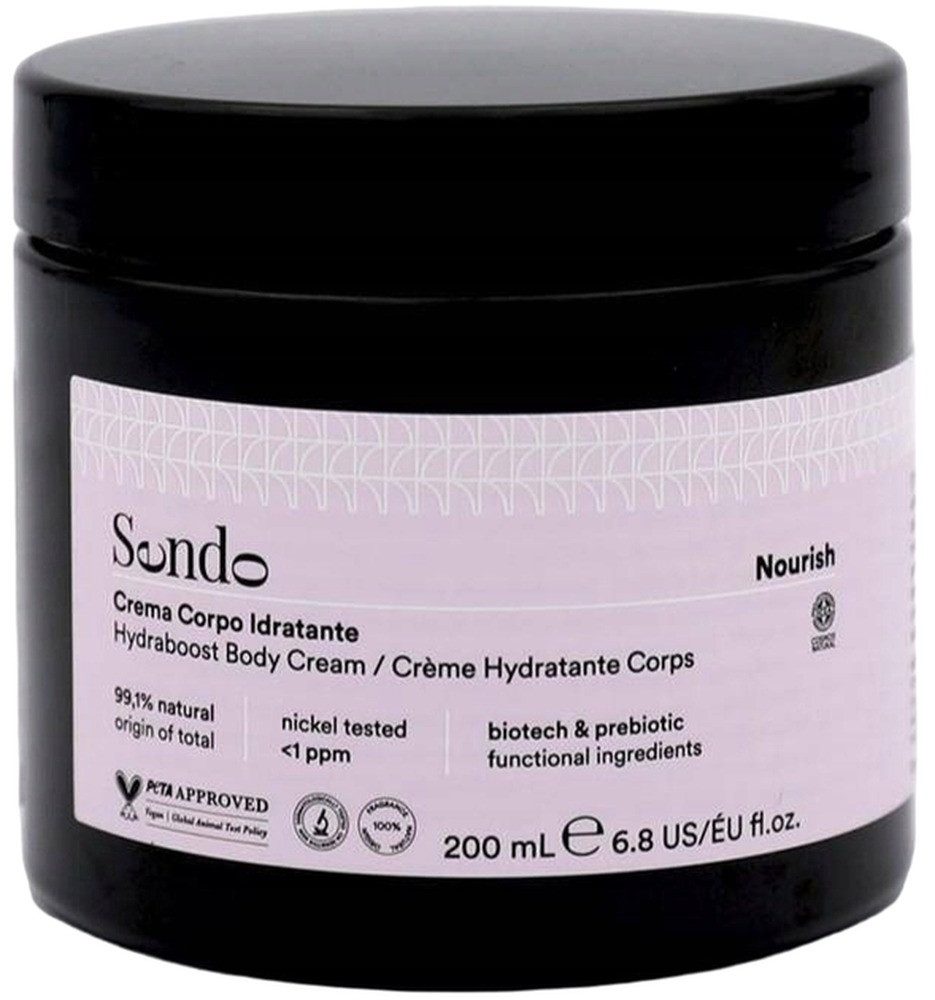 Sendo Körpercreme Nourishing Skincare Feuchtigkeitsspendende Körpercreme