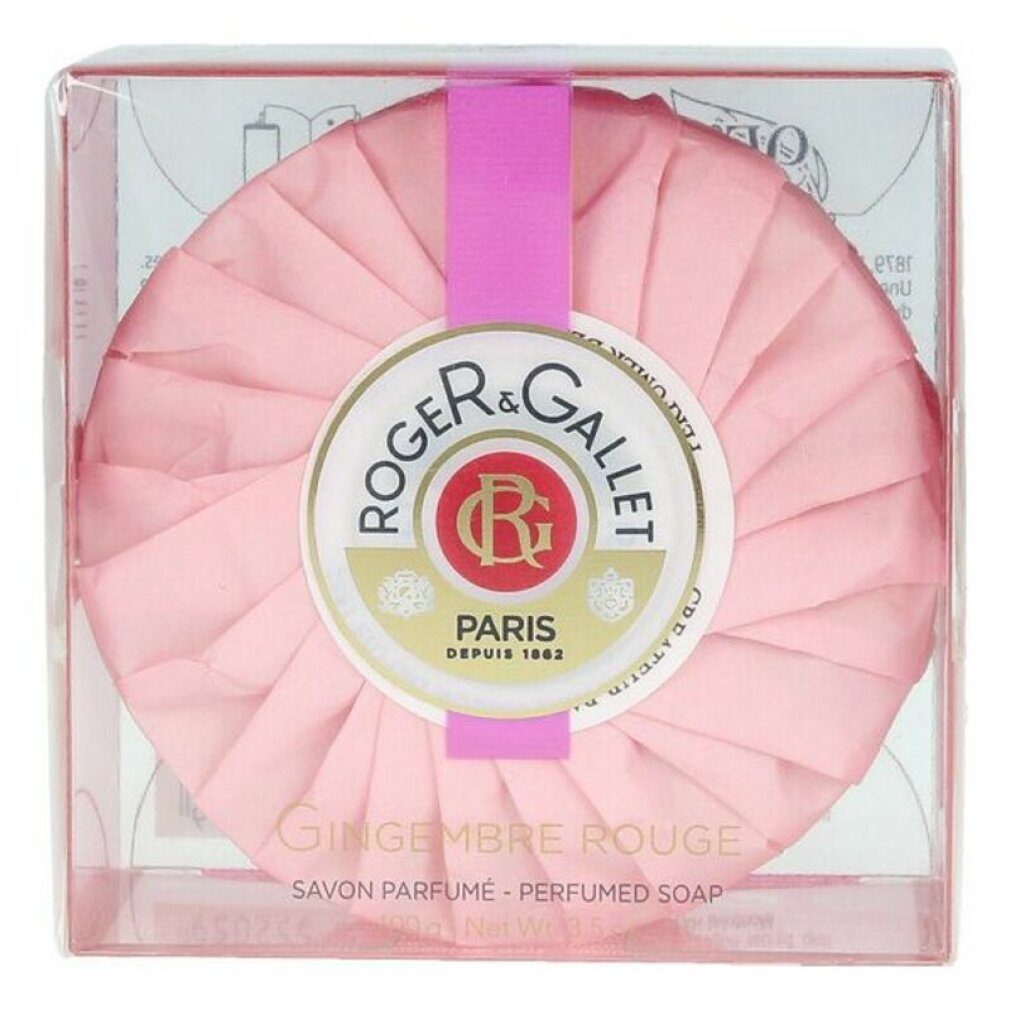 Gallet 100 Rouge ROGER Savon & GALLET & gr Parfumé Gingembre Roger Gesichtsmaske