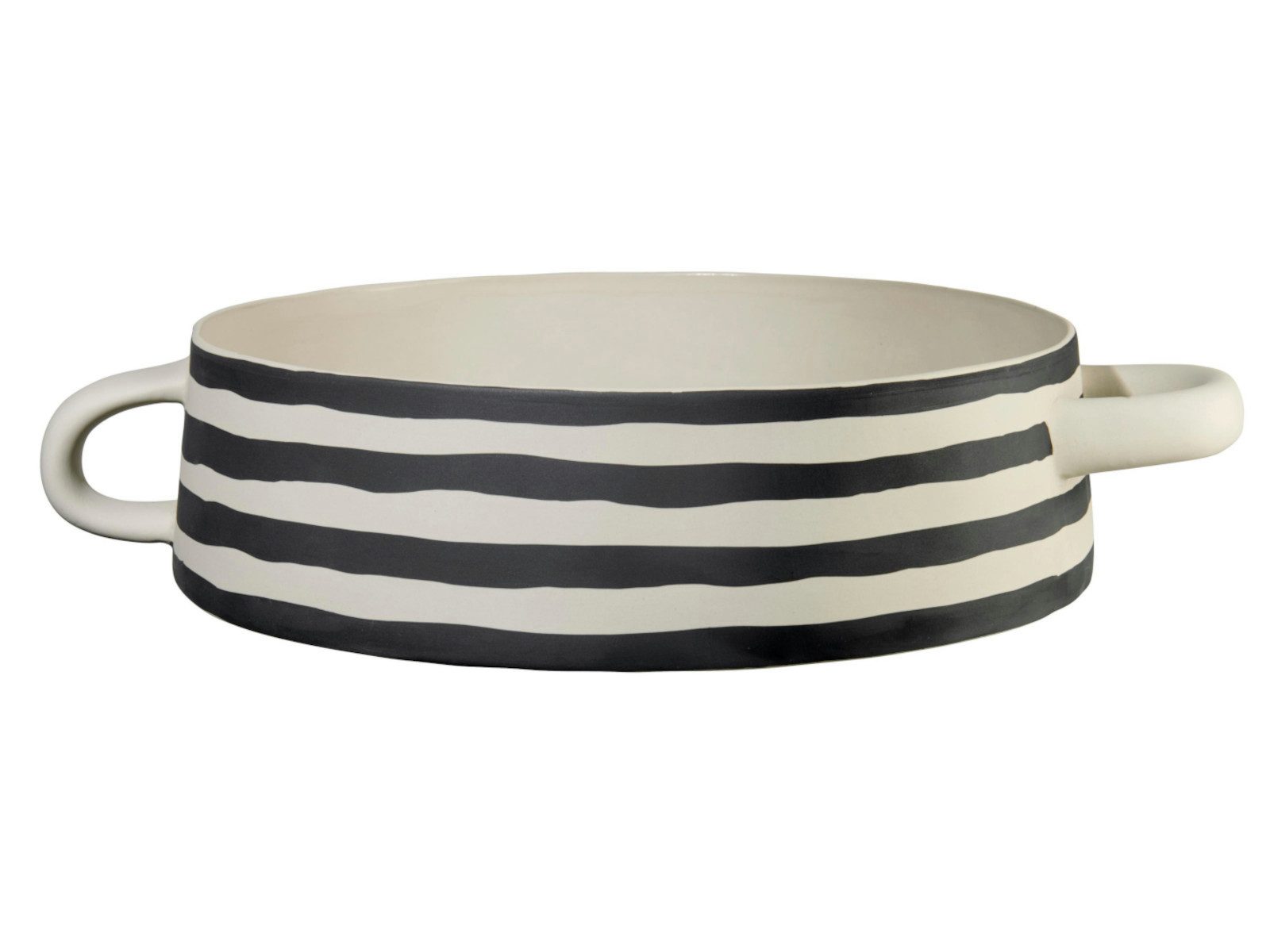 ASA SELECTION Schale rayu Schale gestreift 30cm, Steinzeug, (Schüsseln & Schalen)