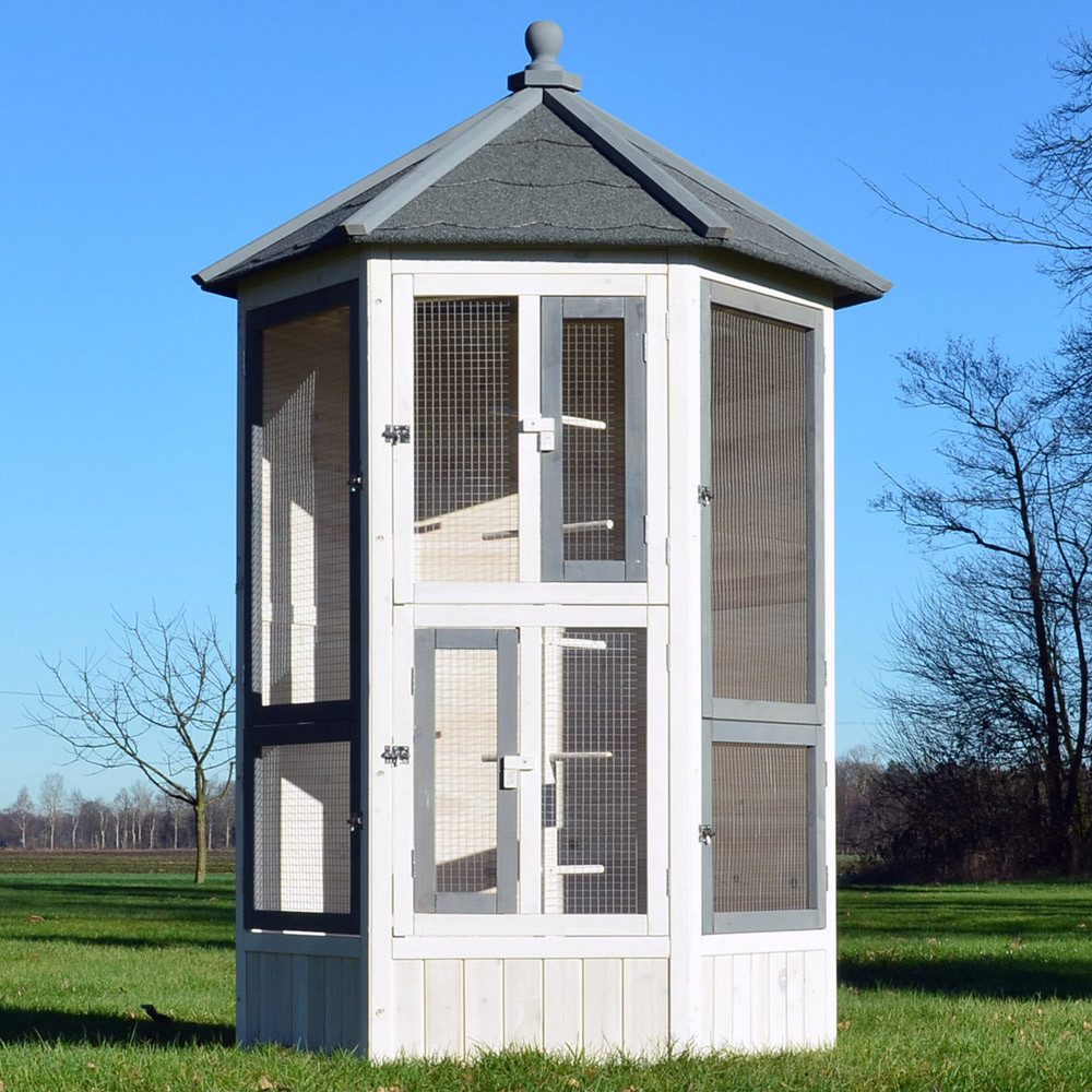 Zooprinz Vogelhaus Vogelvoliere Luise mit oder günstig online kaufen