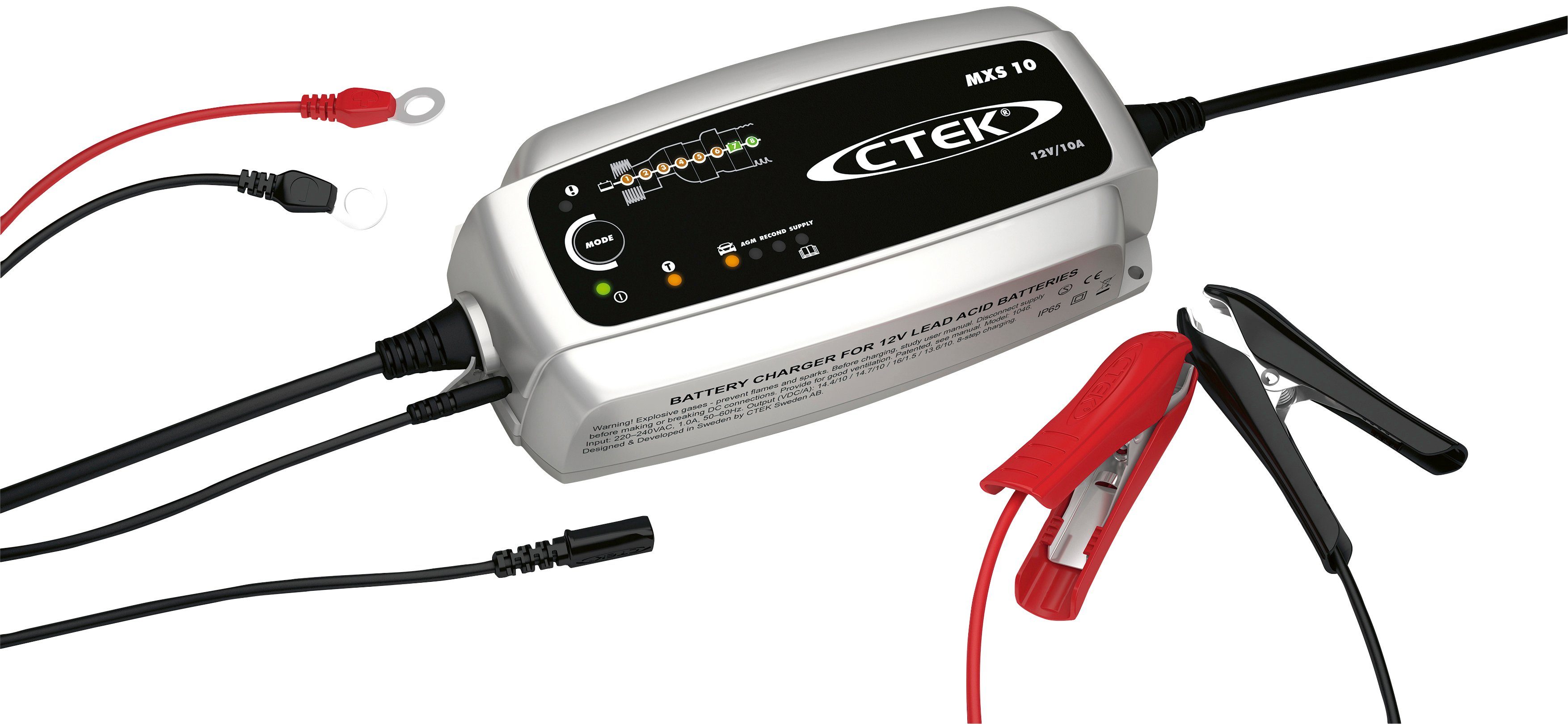 CTEK 10 MXS (Versorgungsprogramm / Supply-Modus) Batterie-Ladegerät