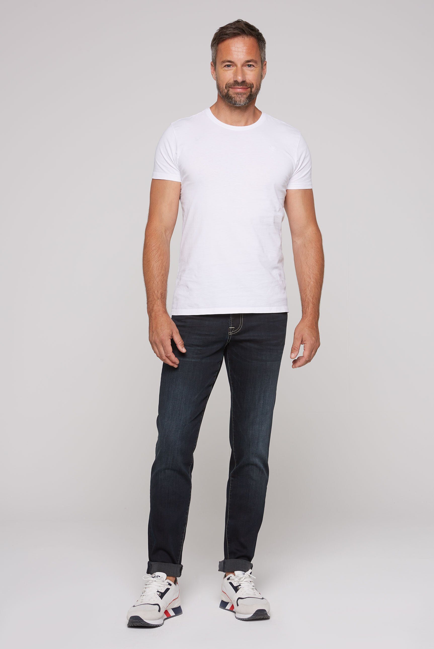CAMP DAVID Regular-fit-Jeans mit hoher Leibhöhe