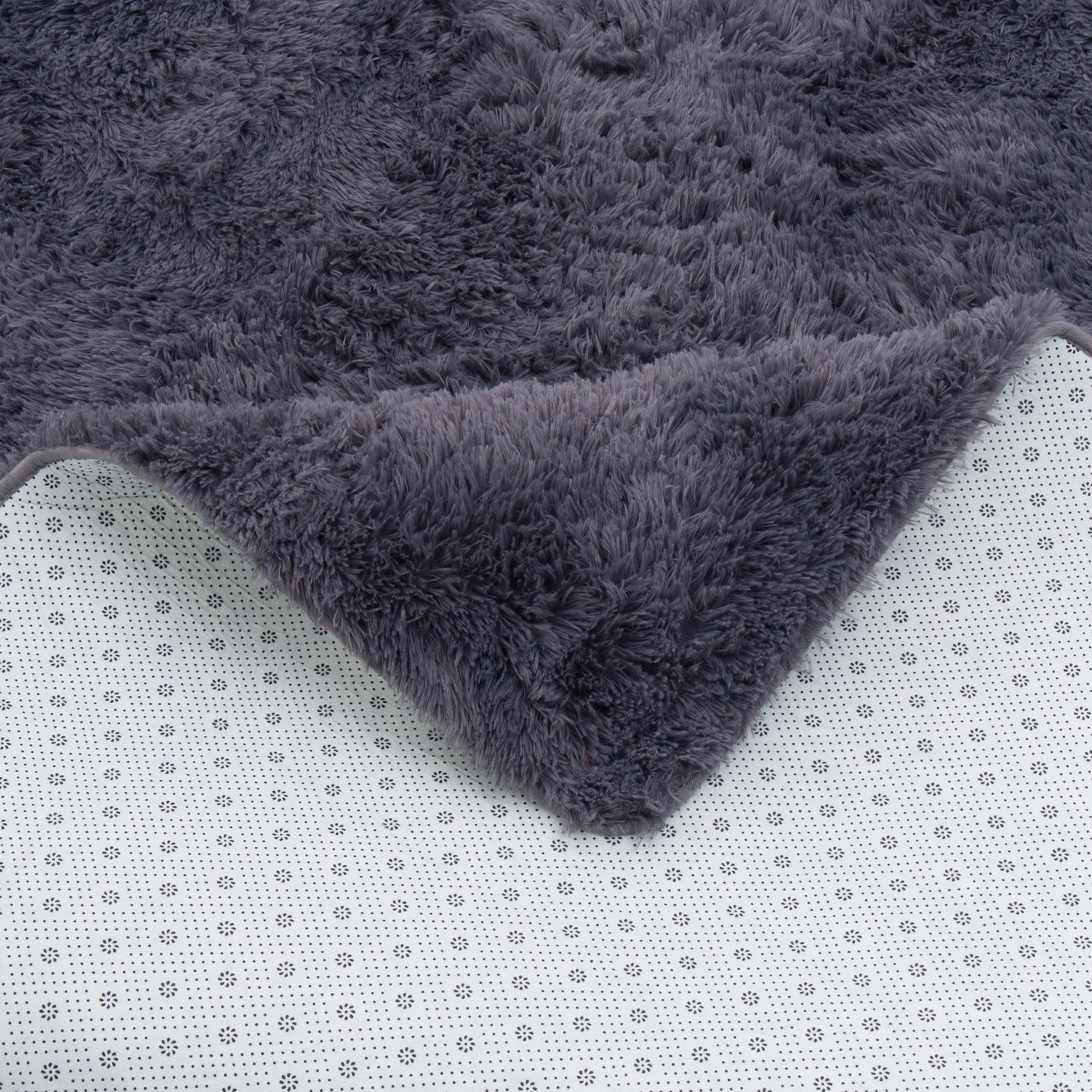 Pergamon Hochflor-Teppich Hochflor Shaggy Teppich Fluffy, Rechteckig, Höhe: 40 mm – Bild 4 von 5