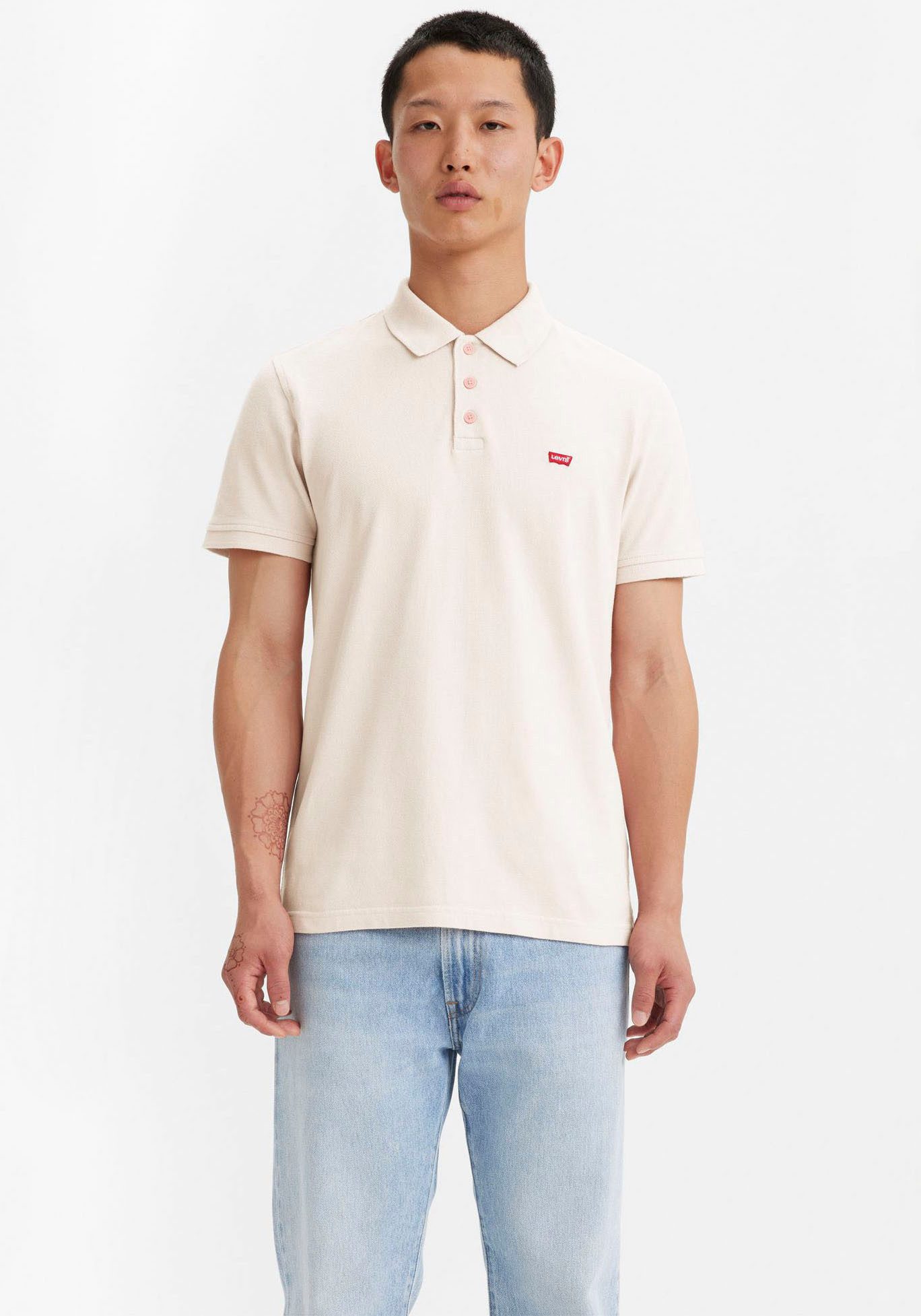 Levi's® Poloshirt LE NEW LEVIS HM POLO mit kleinem Batwing-Logo günstig online kaufen
