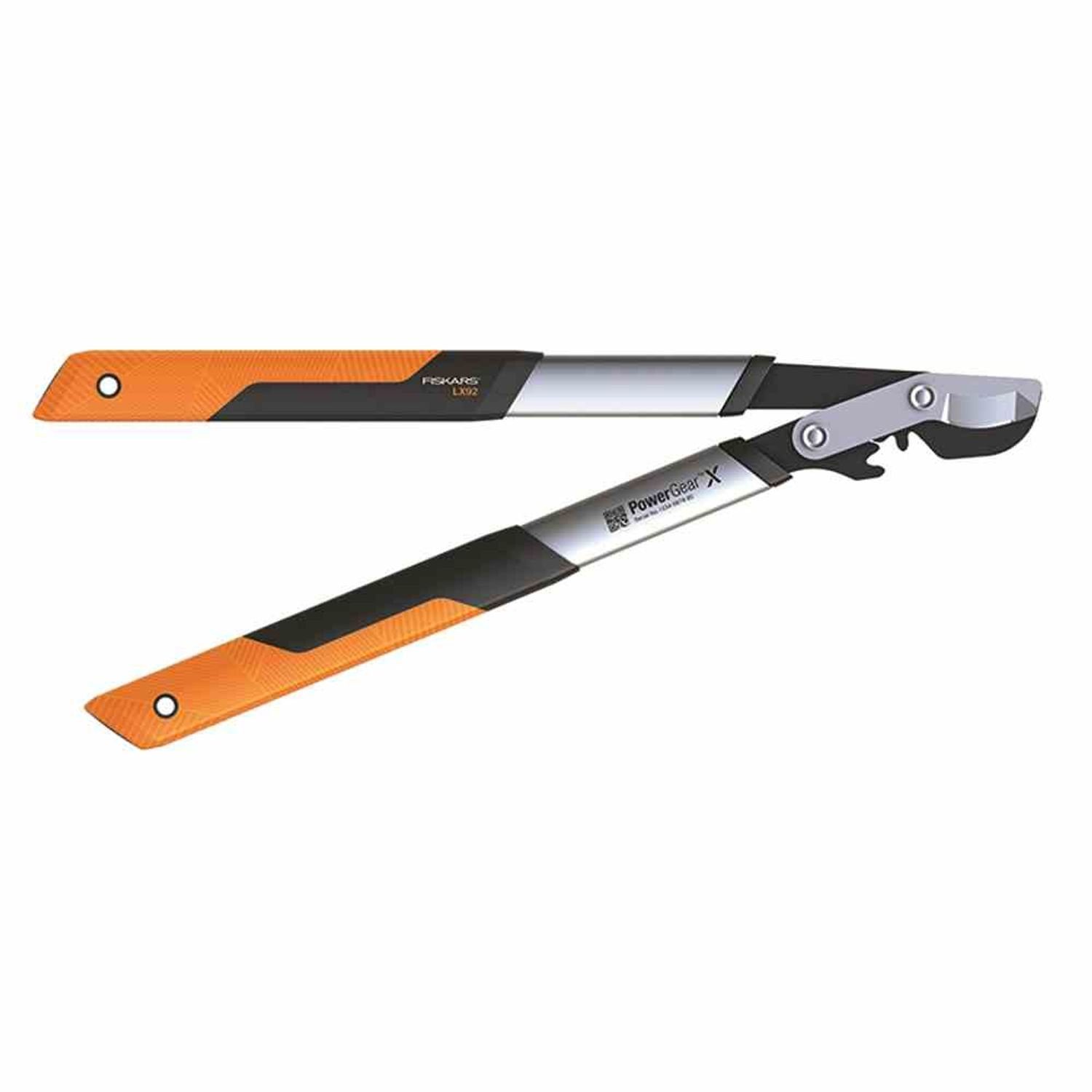 Fiskars Grasschere PowerGearX Getriebeastschere Bypass S - LX92 Bypass, PowerGear