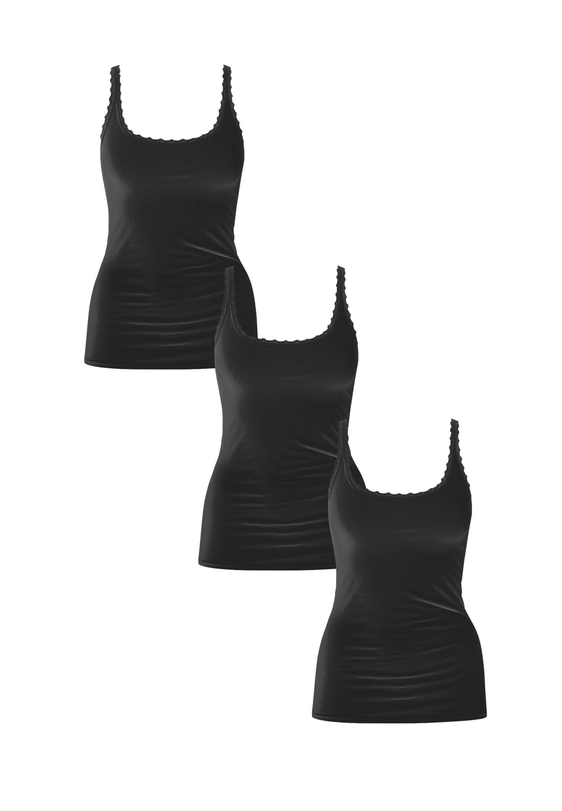 Diademita Tanktop COTTON LACE Tanktop Frauen günstig online kaufen
