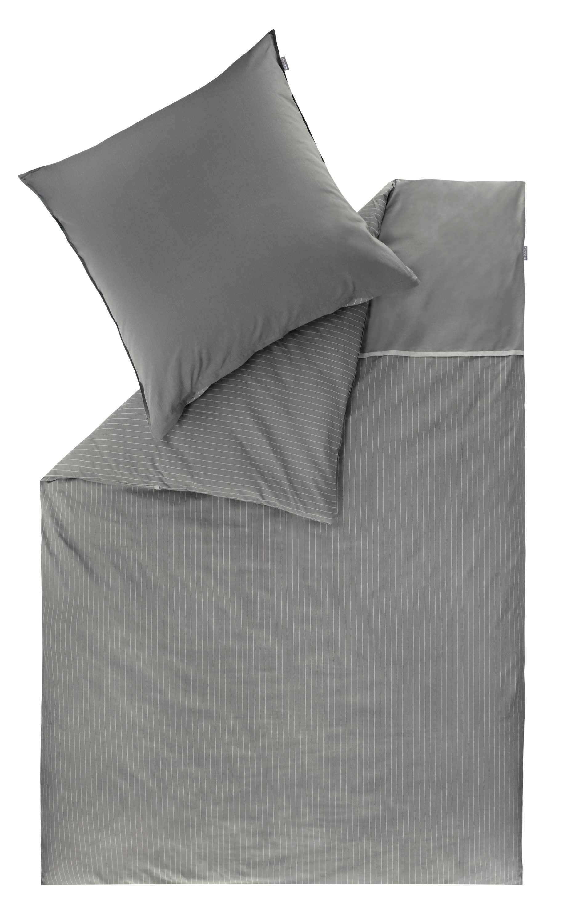 Musterring Wendebettwäsche Twist, Renforcé, 2 teilig, aus reiner Baumwolle