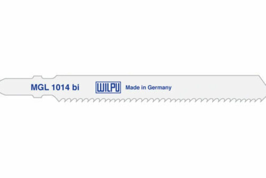 Wilpu Sägeblatt WILPU Stichsägeblatt MGL 1014 bi mit Einnockenschaft- / T-Schaft, 5 Stück