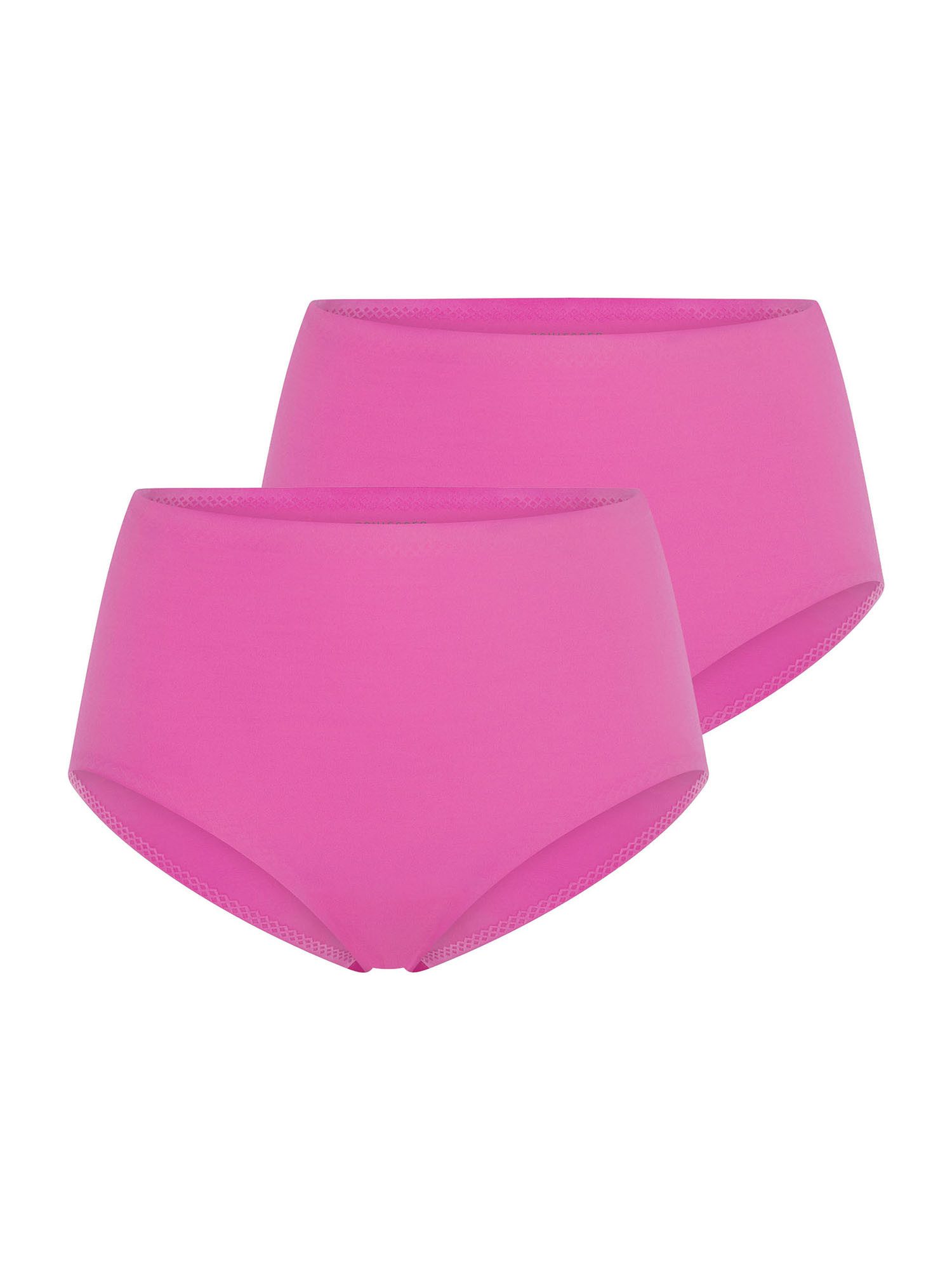 Schiesser Maxislip Invisible Soft (2-St) Hoher Slip, Taillenslip, High Waist Slip