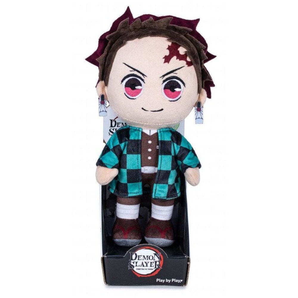 Tinisu Plüschfigur Demon Slayer Tanjiro Kamado Kuscheltier - 28cm Plüschtier Stofftier