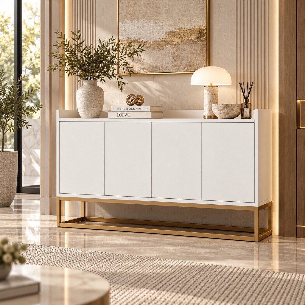 Weiße Sideboard Vitrinen online kaufen