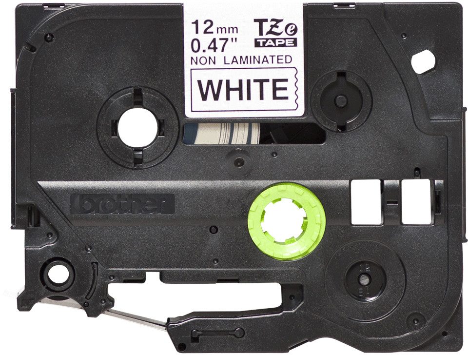 Brother Schriftband TZe-N231 (n. lam) Schwarz auf Weiß Bx Tintenpatrone
