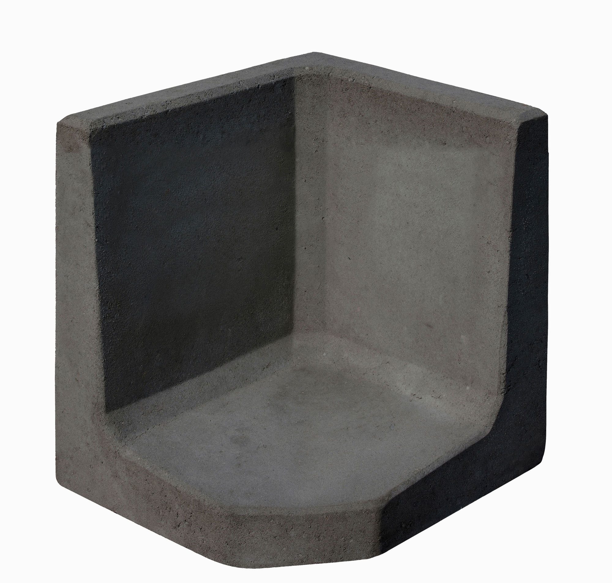 Diephaus Mauerstein L-STEIN- ECKE ANTHRAZIT 50/50/50/7 CM