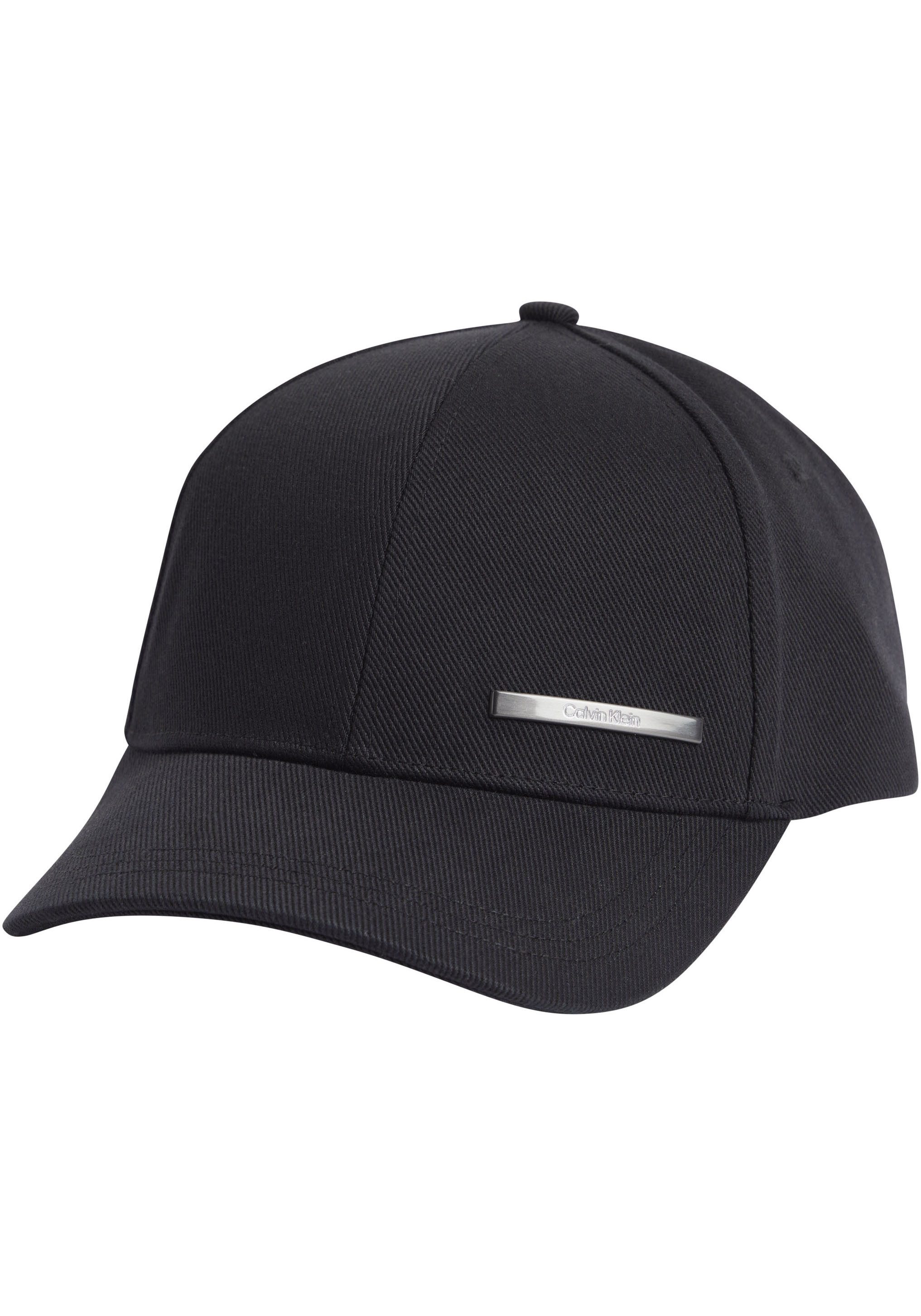 Calvin Klein Baseball Cap METAL BAR BB CAP mit Logoprägung aus Metall, unis günstig online kaufen