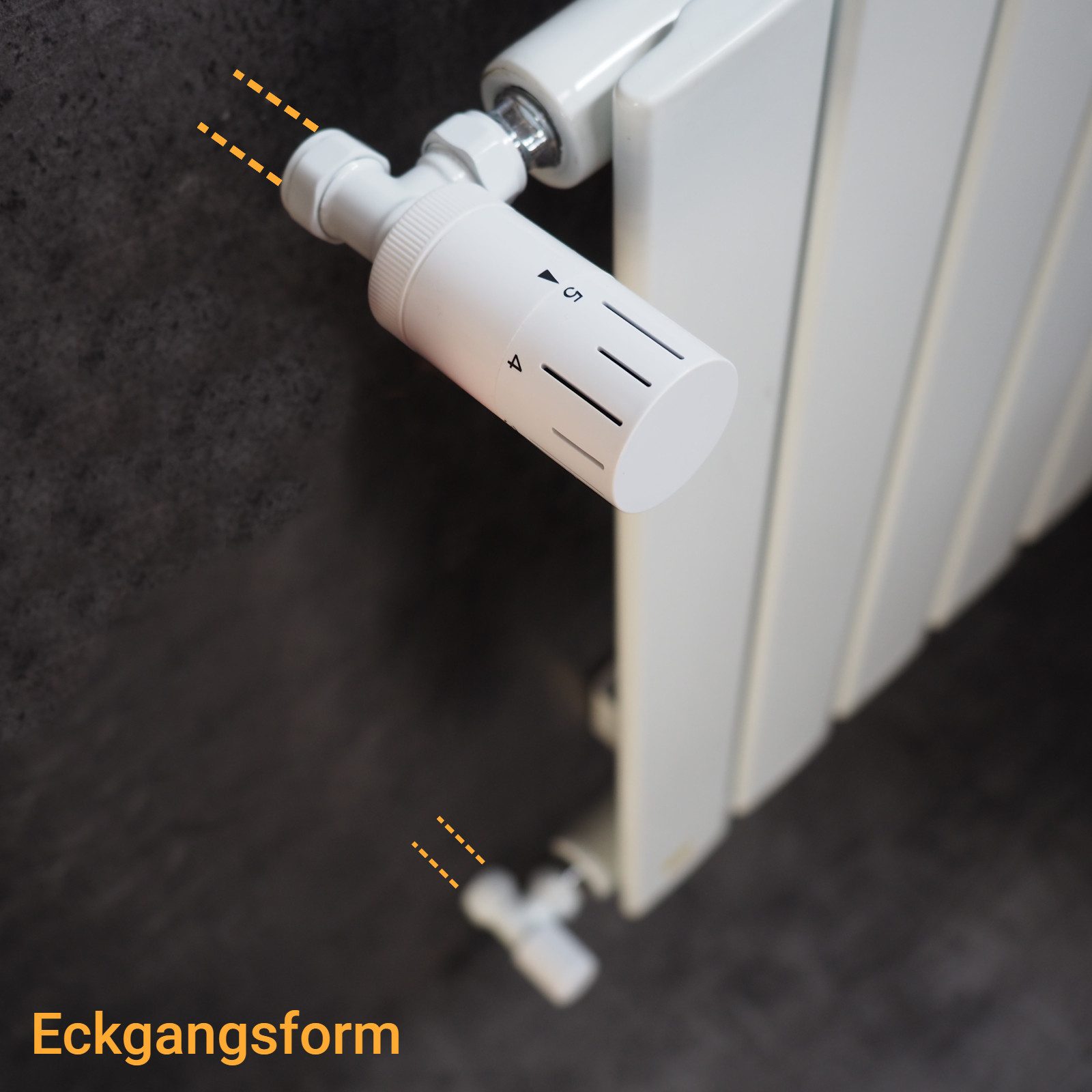 WITEN&NOCK Heizkörperthermostat VentileThermostatventile Set 1/2'' für günstig online kaufen