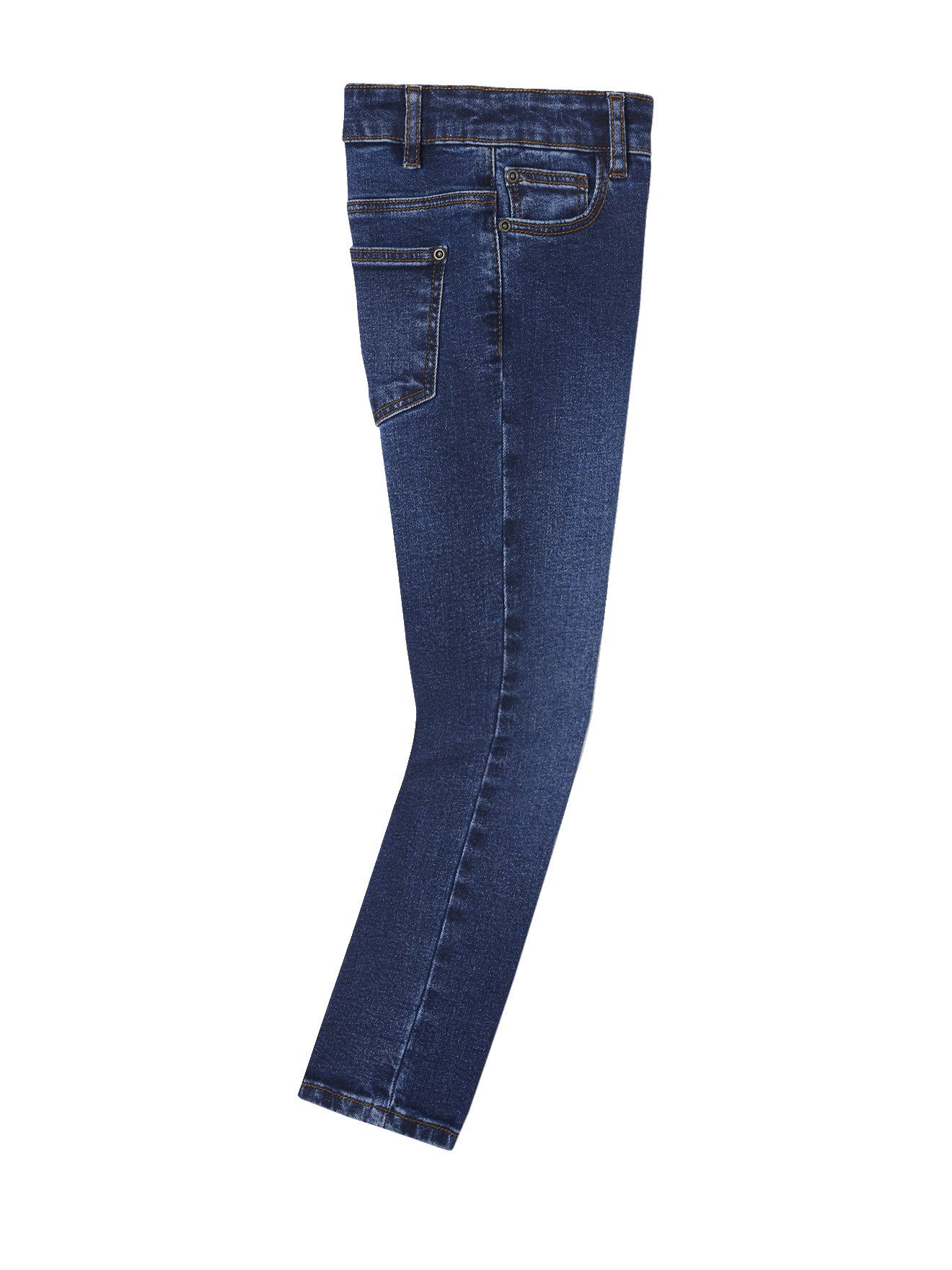 7/8-Caprijeans Jungen Slim-Fit-Jeans BASIC