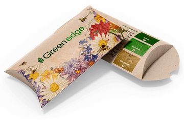 GreenEdge Geschenkbox Geschenkidee: Samenbomben (12 Stück) + Blumenpellets (200 GR)