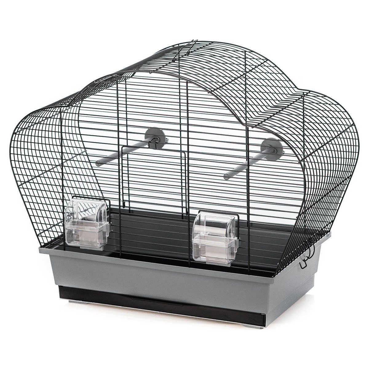 Vogelkäfig Vogelkäfig Beta grau/schwarz