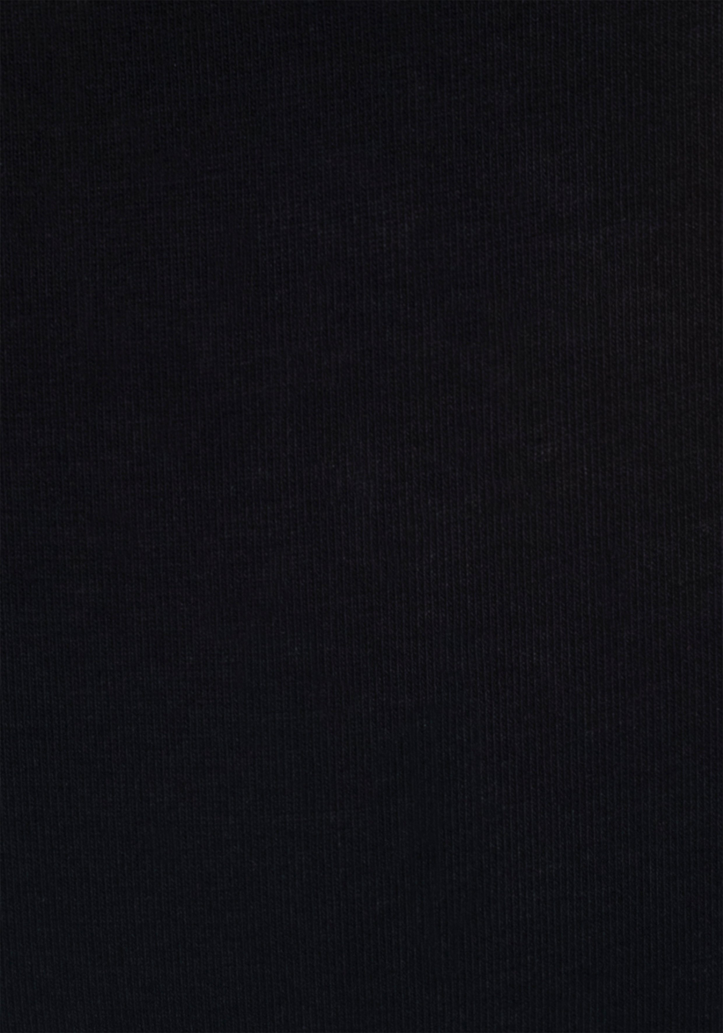 grafischer Baumwoll-Qualität s.Oliver elastischer Panty Spitze mit (Packung, schwarz 3-St) aus