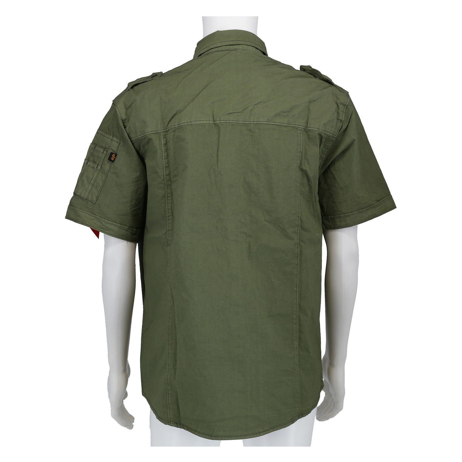 Alpha Industries Kurzarmhemd Basic Slim (Baumwolle) günstig online kaufen