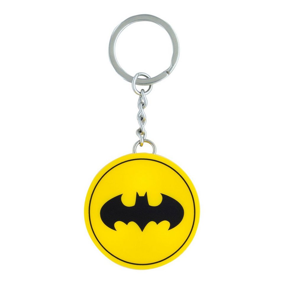 Paladone Schlüsselanhänger Batman Logo Schlüsselanhänger mit LED Licht