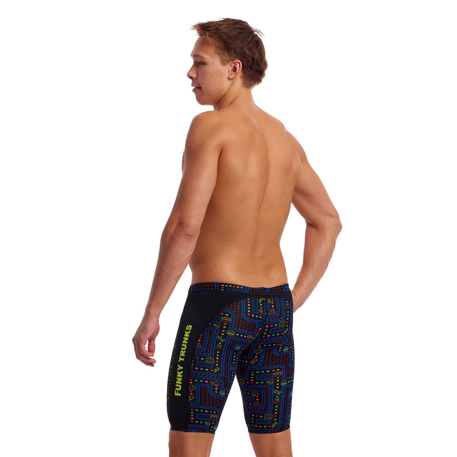 Funky Trunks Badehose Chomp Chomp Jammer chlorbeständig