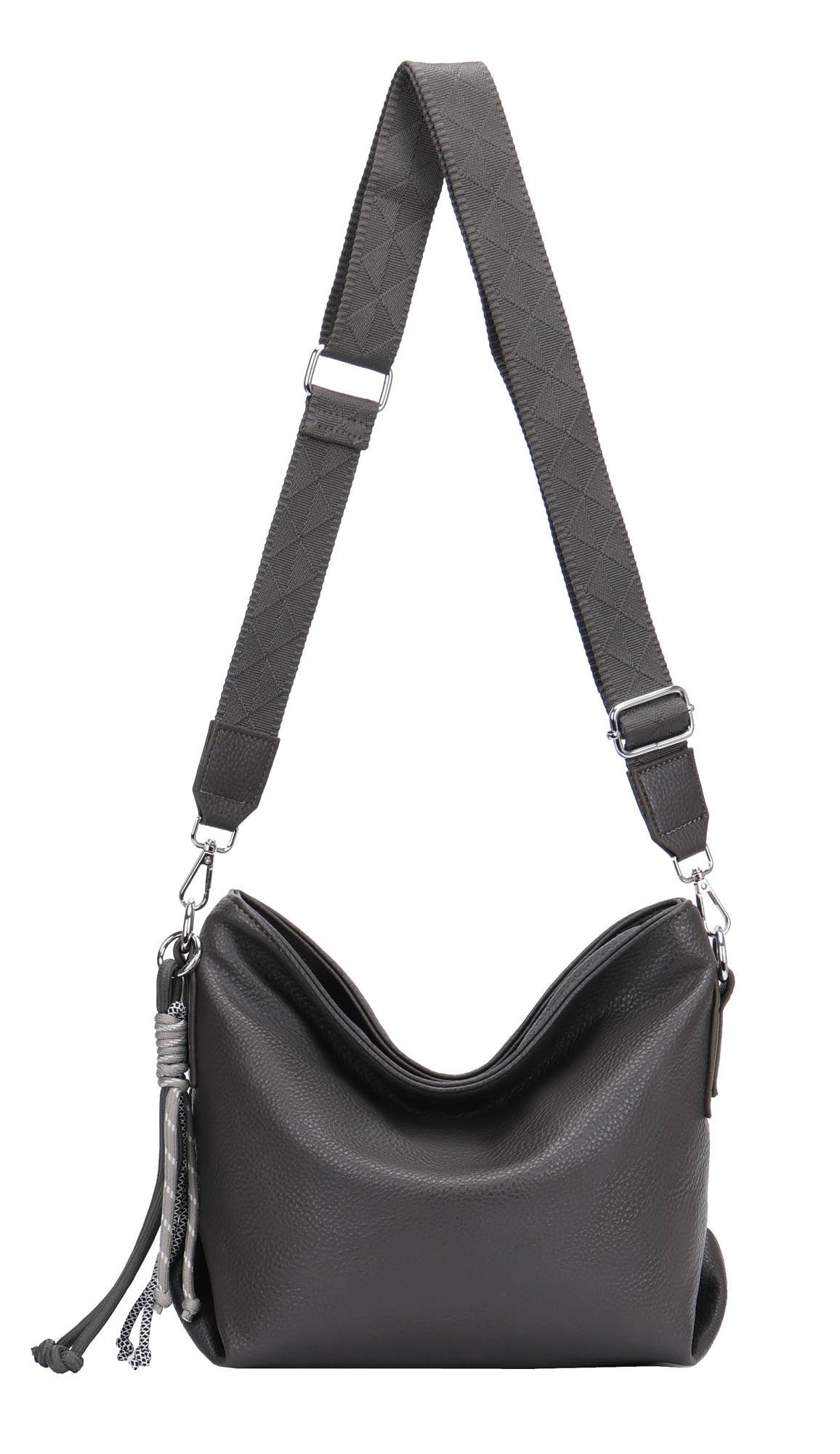 ITALYSHOP24 Schultertasche Damen Tasche Shopper CrossBody Brusttasche Umhän günstig online kaufen