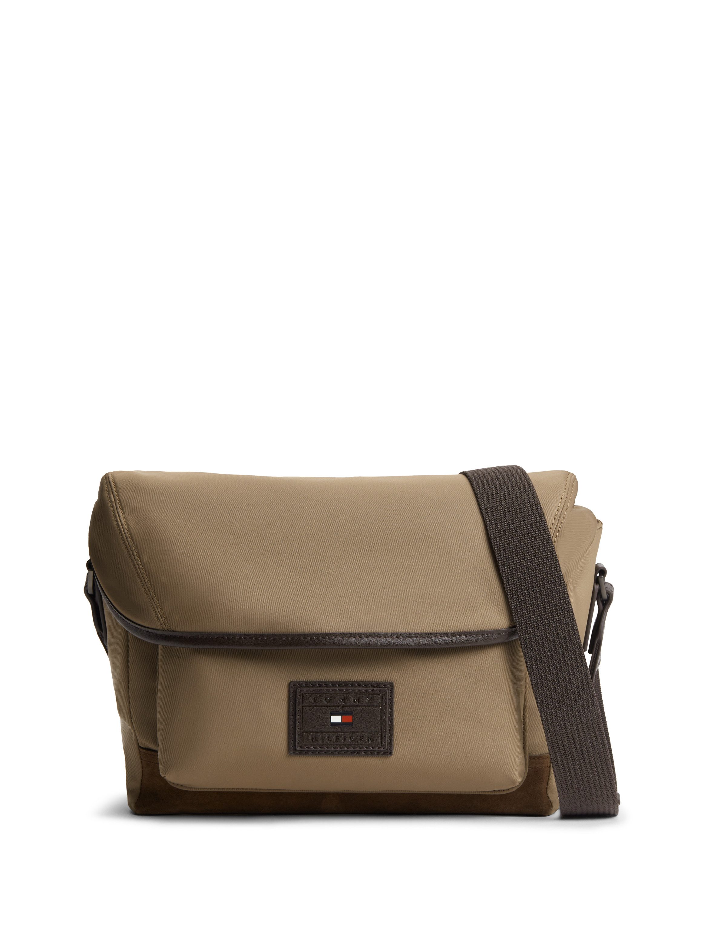 Tommy Hilfiger Umhängetasche TH HERITAGE SATCHEL, Herren Schultertasche mit viel Stauraum