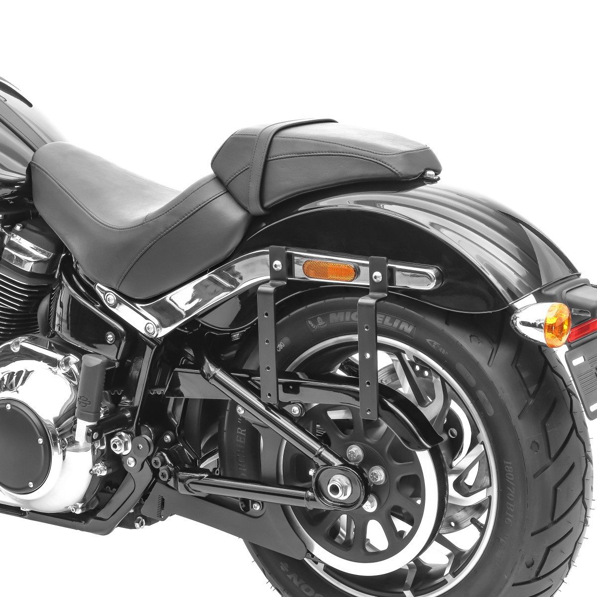 Craftride Koffer Chopper Seitenkoffer # Nevada je 20l + Haltesatz