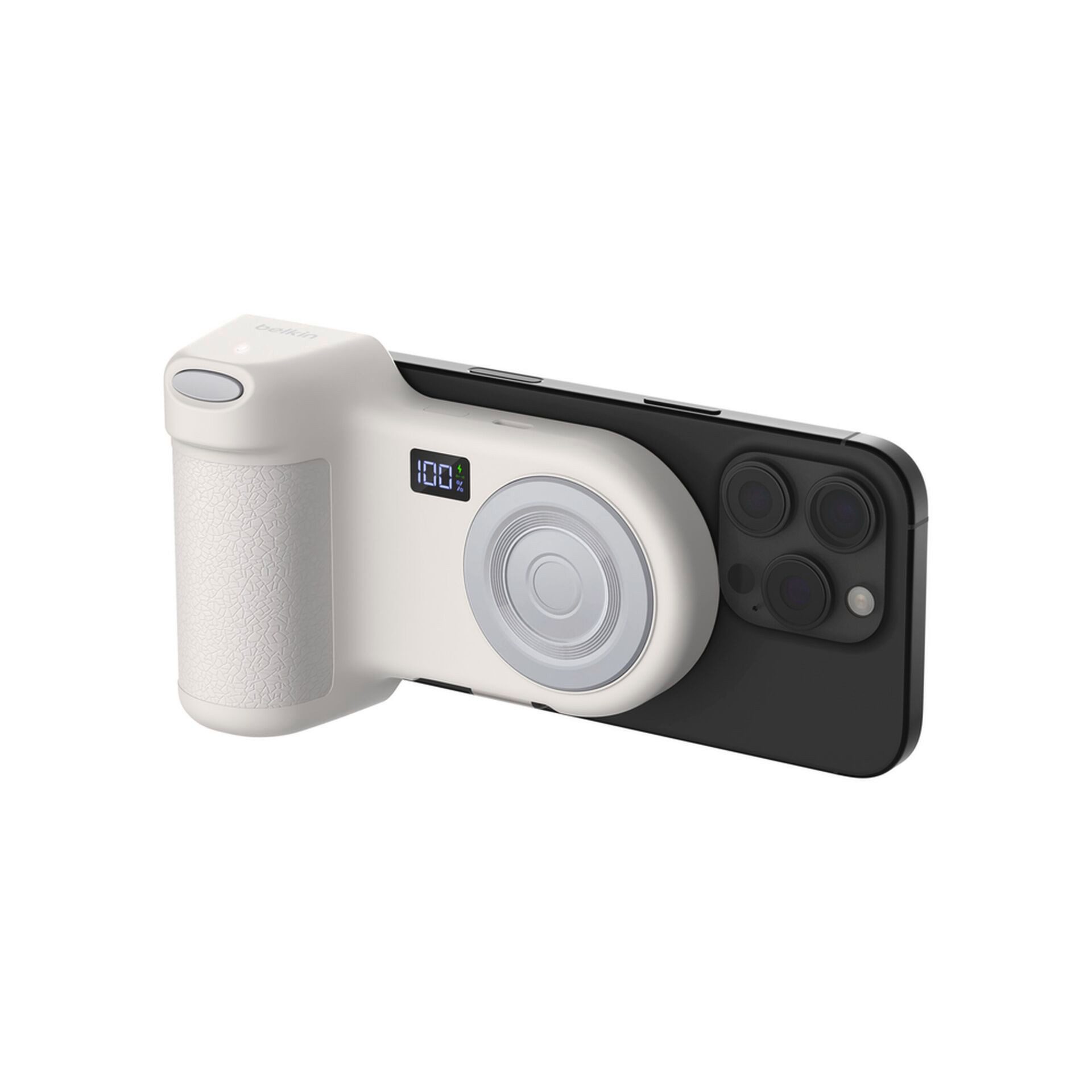 Belkin Stage Power Grip Magnetischer Kamerahalter Powerbank Belkin Stage Power Grip 10.000mAh,7,5 W Powerbank,sand