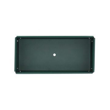 Rivanto Hochbeet, Metall-Hochbeet 20L grün 62 x 29 x 45 cm Innen & Außenbereich