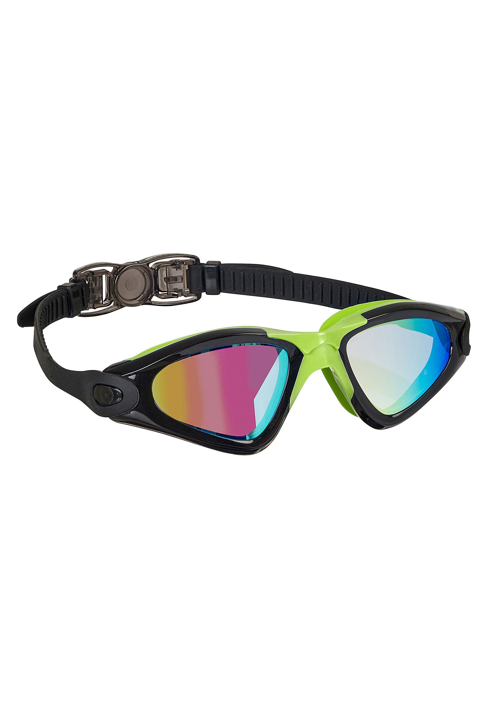 Beco Beermann Taucherbrille CALAIS MIRROR, (1-St), mit verspiegelten Polycarbonat-Linsen