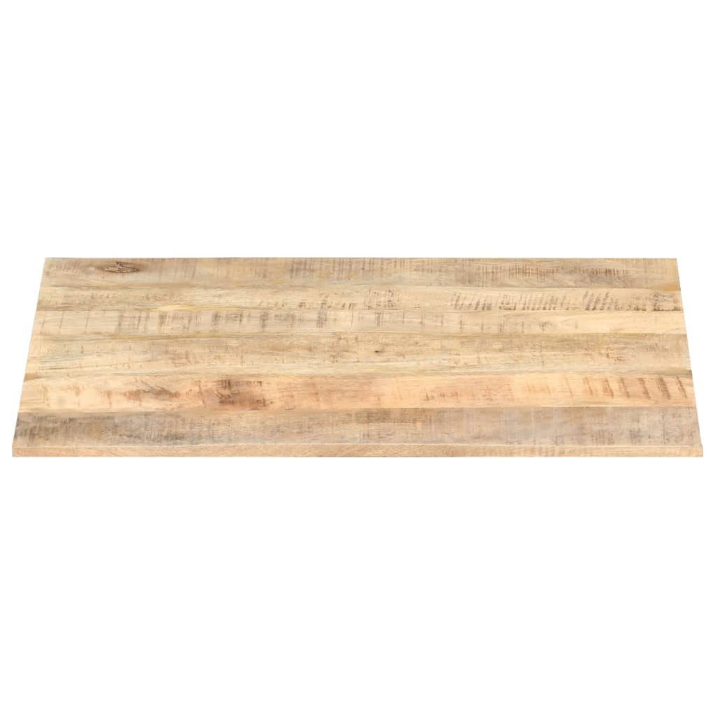 vidaXL Tischplatte Tischplatte Massivholz St) cm mm 90x60 15-16 Mango (1