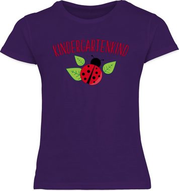 Shirtracer T-Shirt Kindergartenkind Marienkäfer Hallo Kindergarten